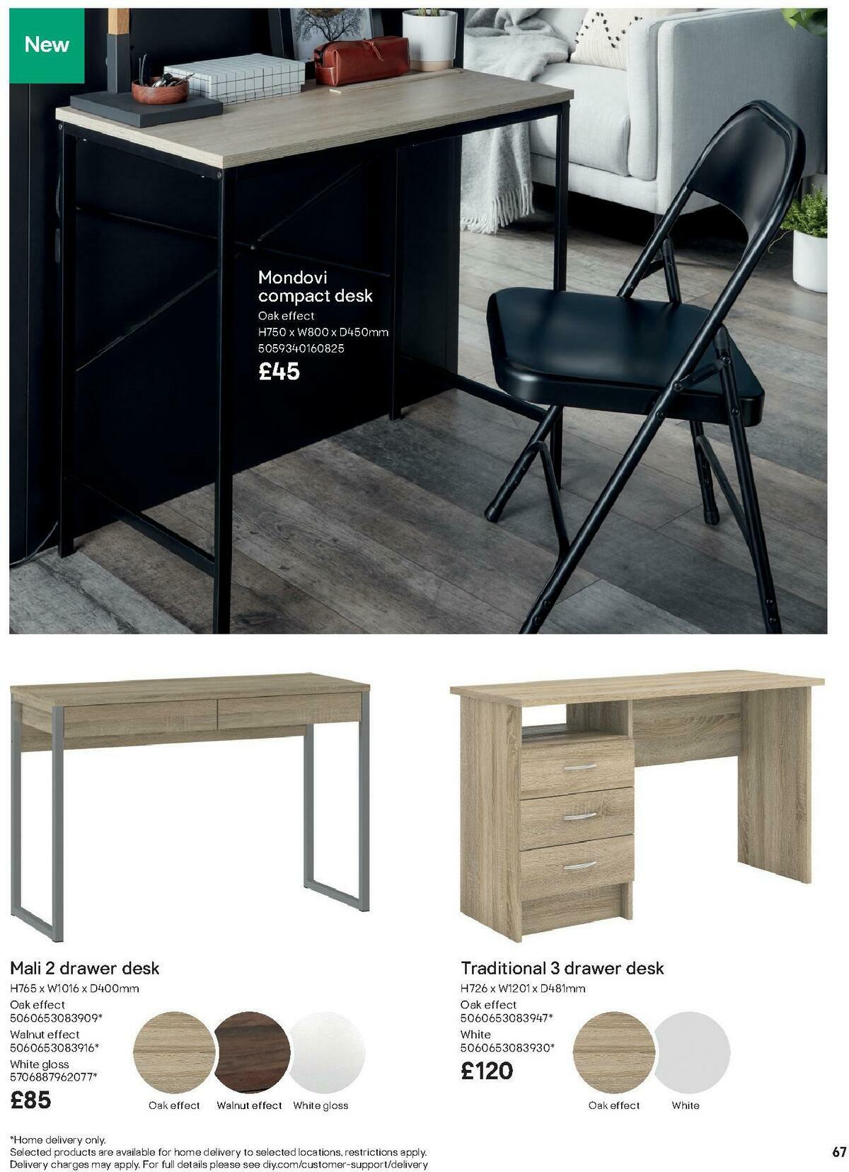 B&Q Indoor Furniture Offers from 1 September
