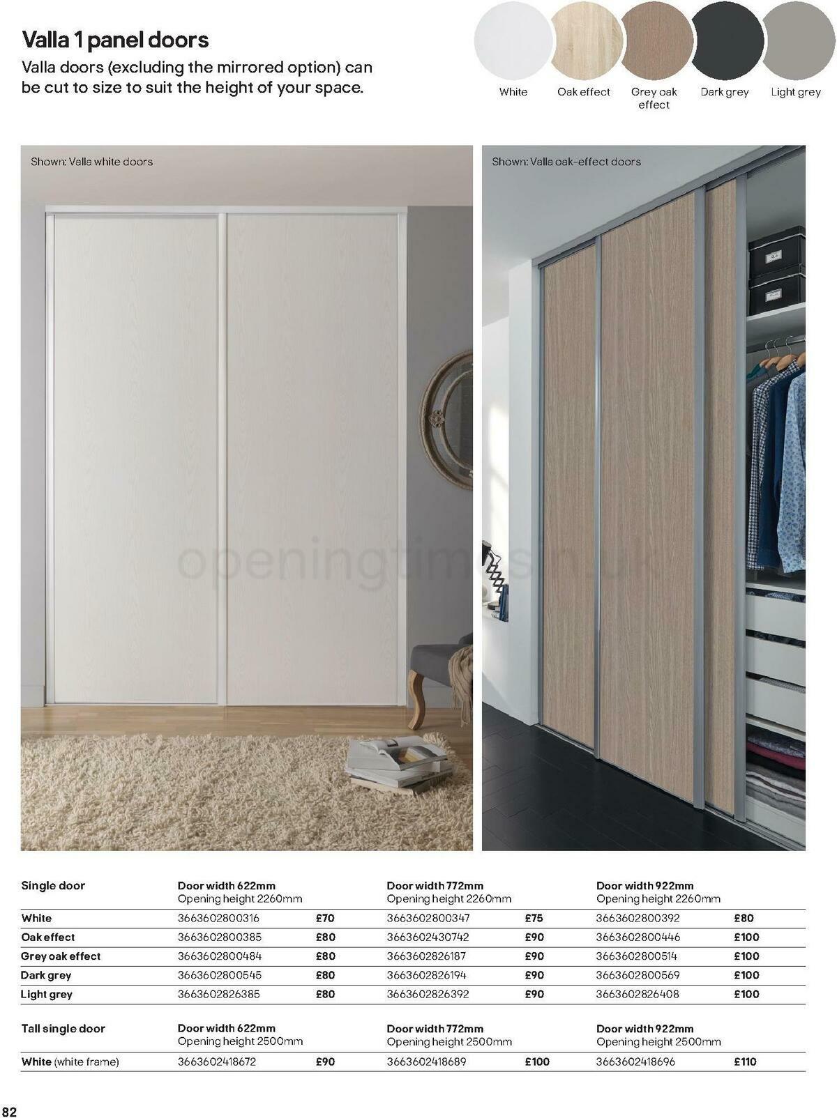 B&Q Indoor Furniture Offers from 1 September