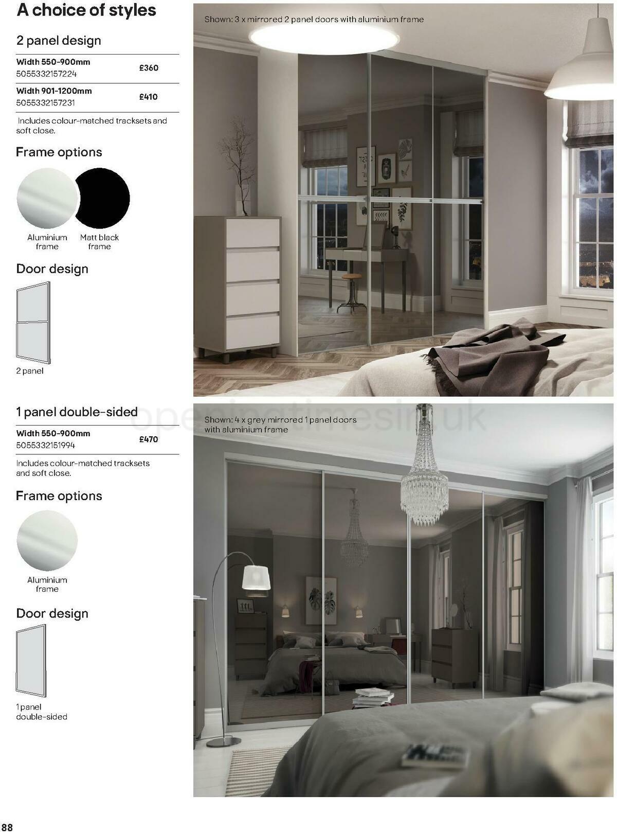 B&Q Indoor Furniture Offers from 1 September