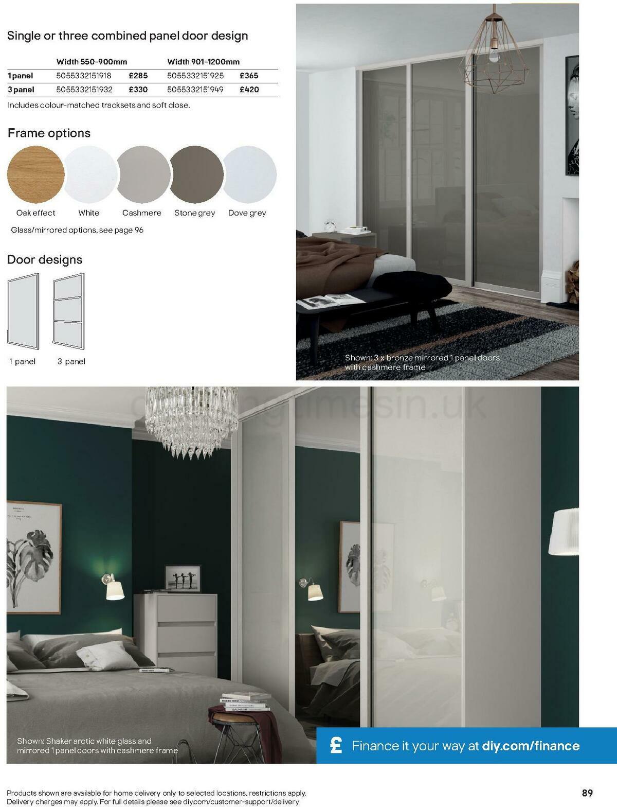 B&Q Indoor Furniture Offers from 1 September