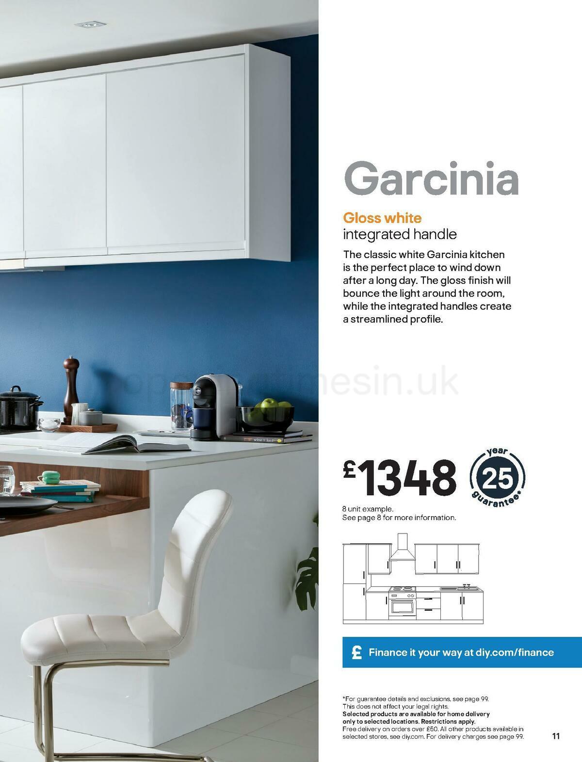 B&Q Kitchens Inspiration Offers from 1 September