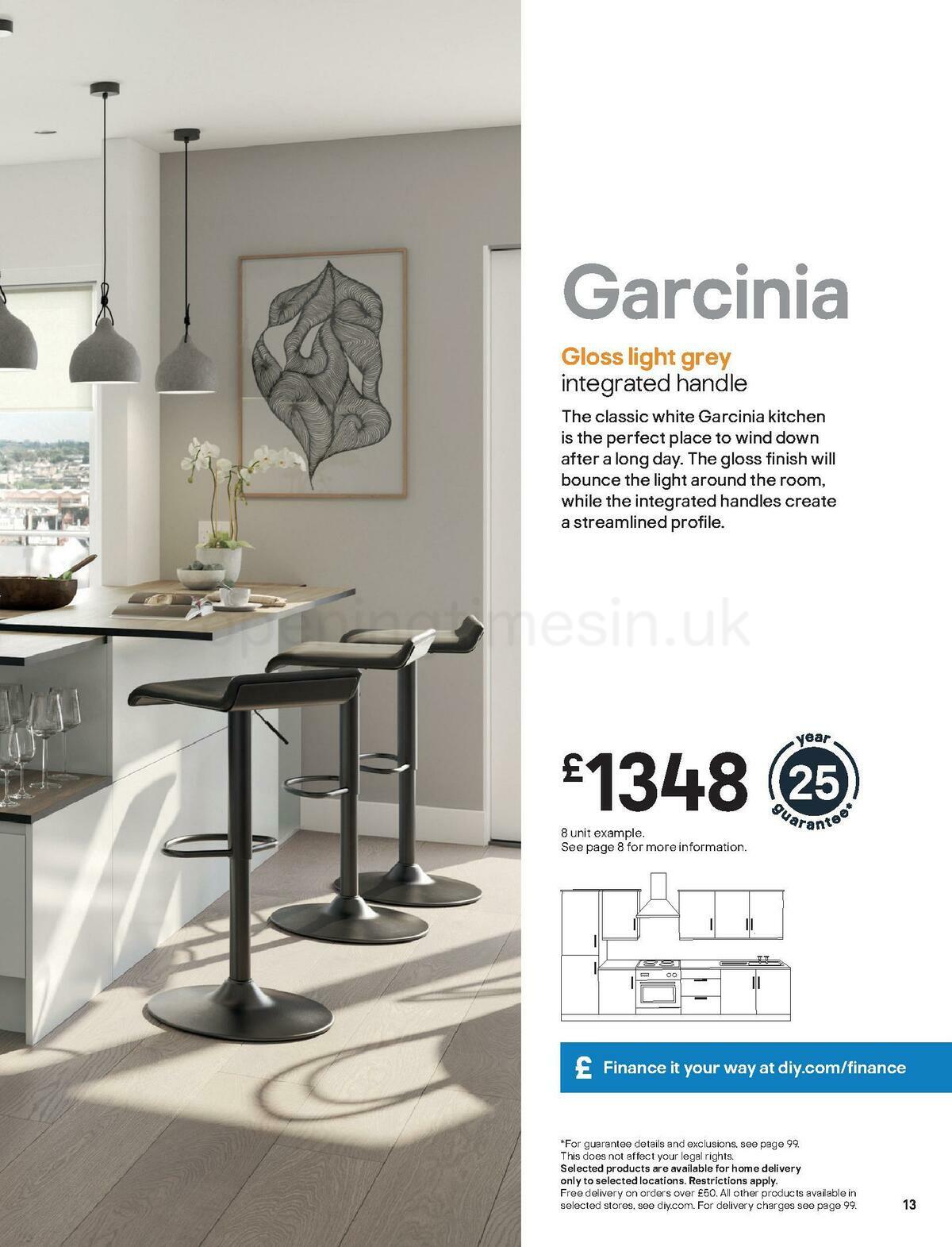 B&Q Kitchens Inspiration Offers from 1 September