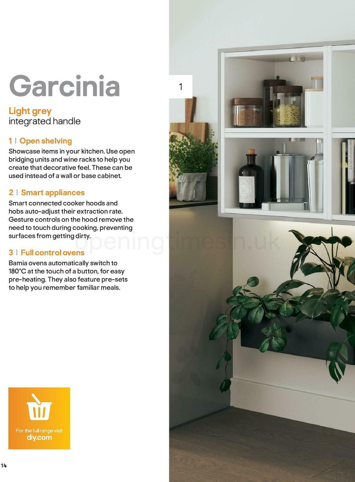 B&Q Kitchens Inspiration Offers from 1 September