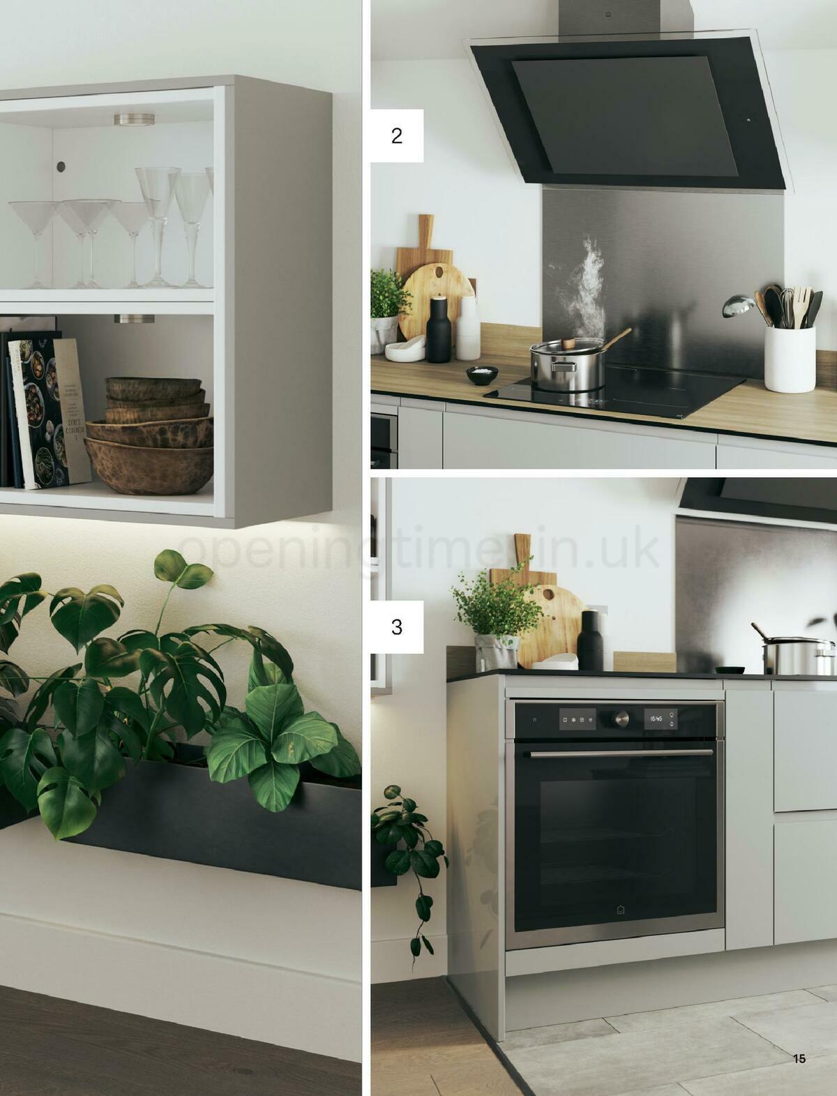 B&Q Kitchens Inspiration Offers from 1 September