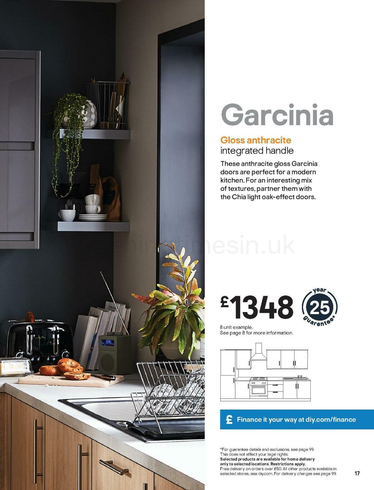 B&Q Kitchens Inspiration Offers from 1 September