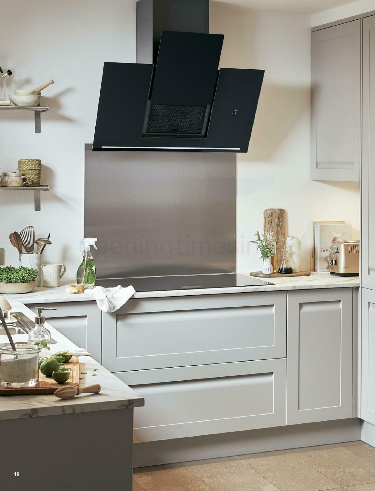 B&Q Kitchens Inspiration Offers from 1 September