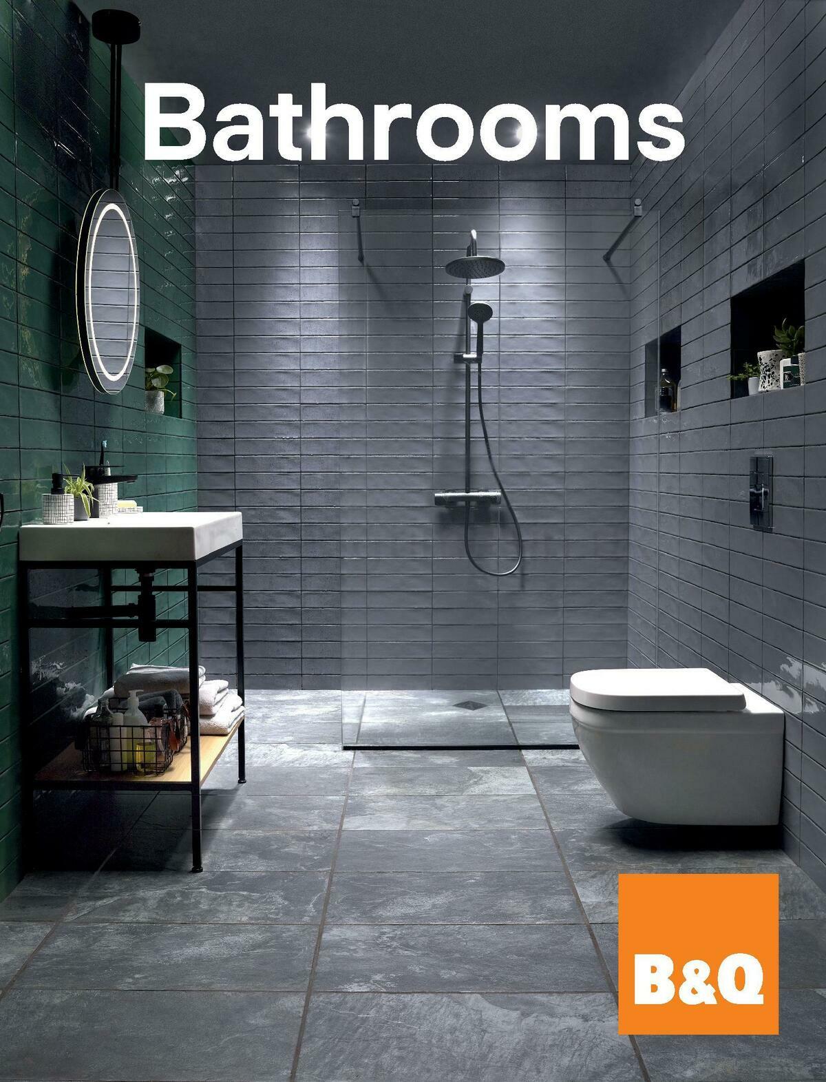 B&Q Bathrooms Offers from 1 October