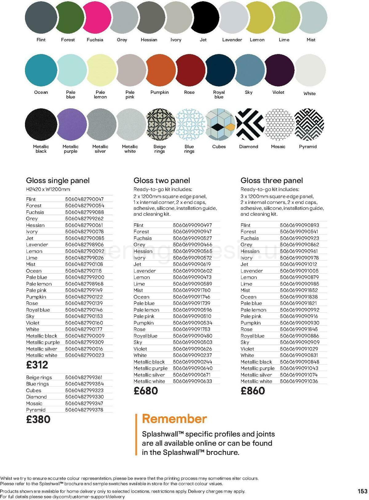 B&Q Bathrooms Offers from 1 October