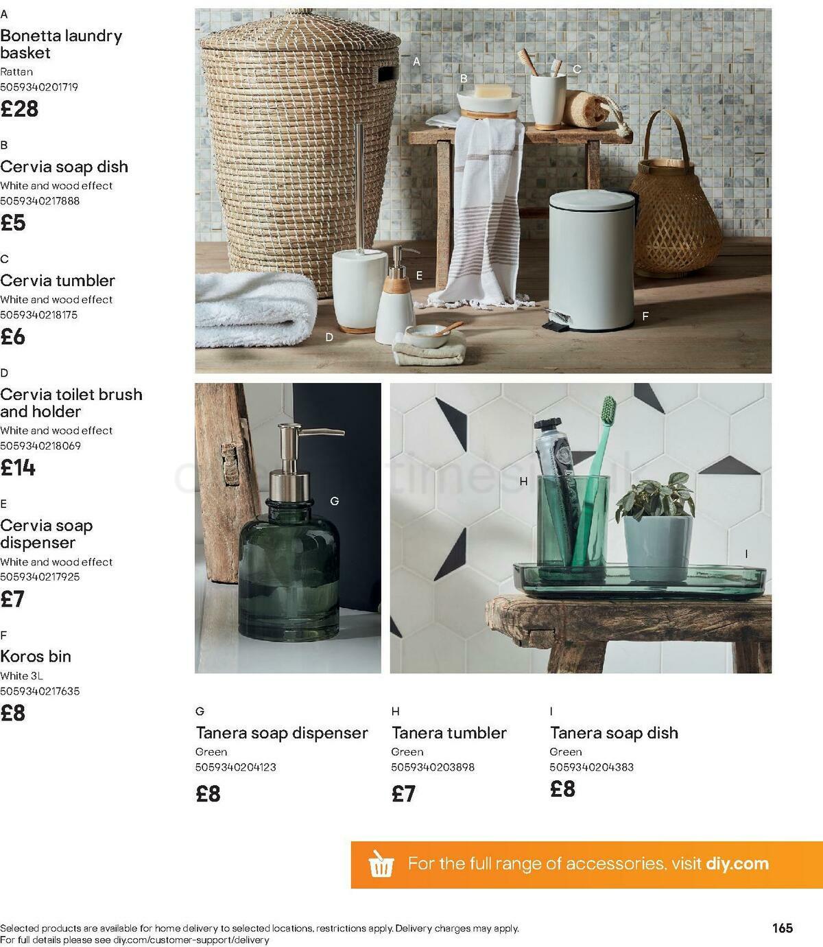 B&Q Bathrooms Offers from 1 October