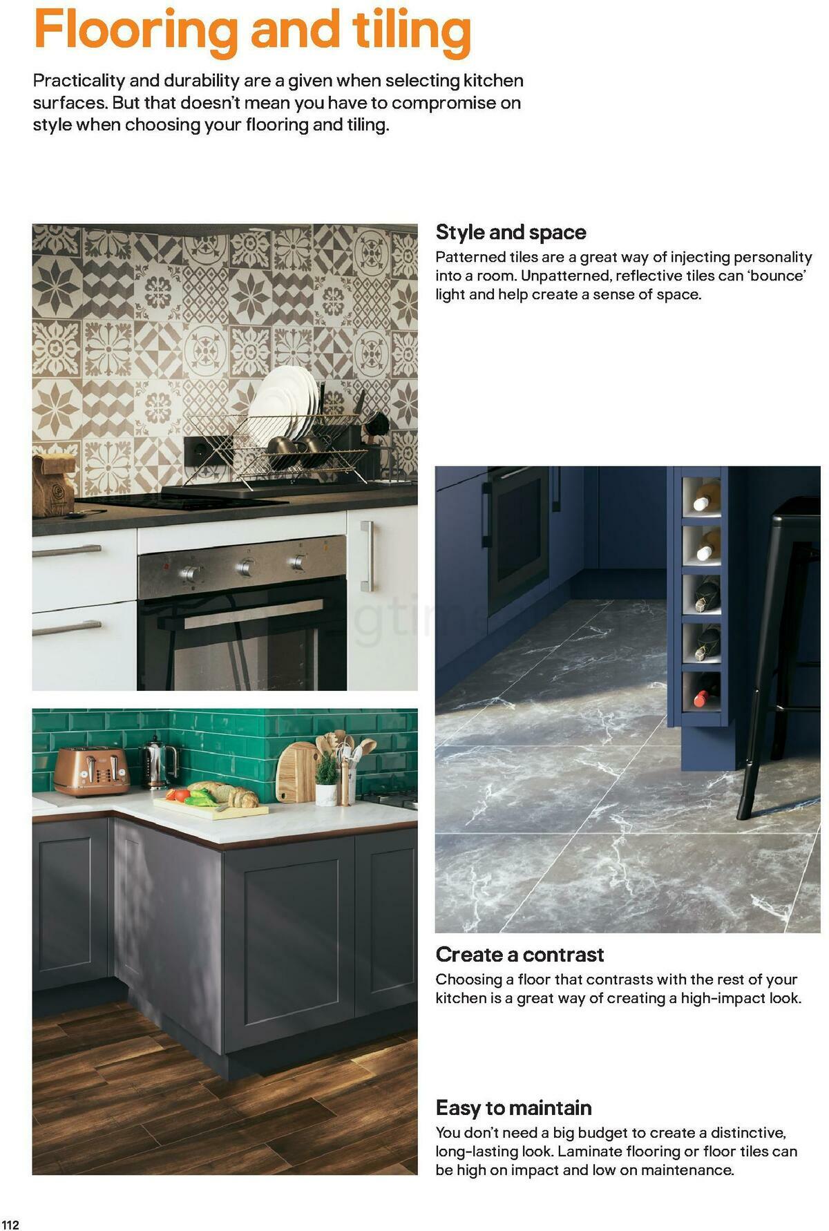 B&Q Kitchens Inspiration Offers from 1 June