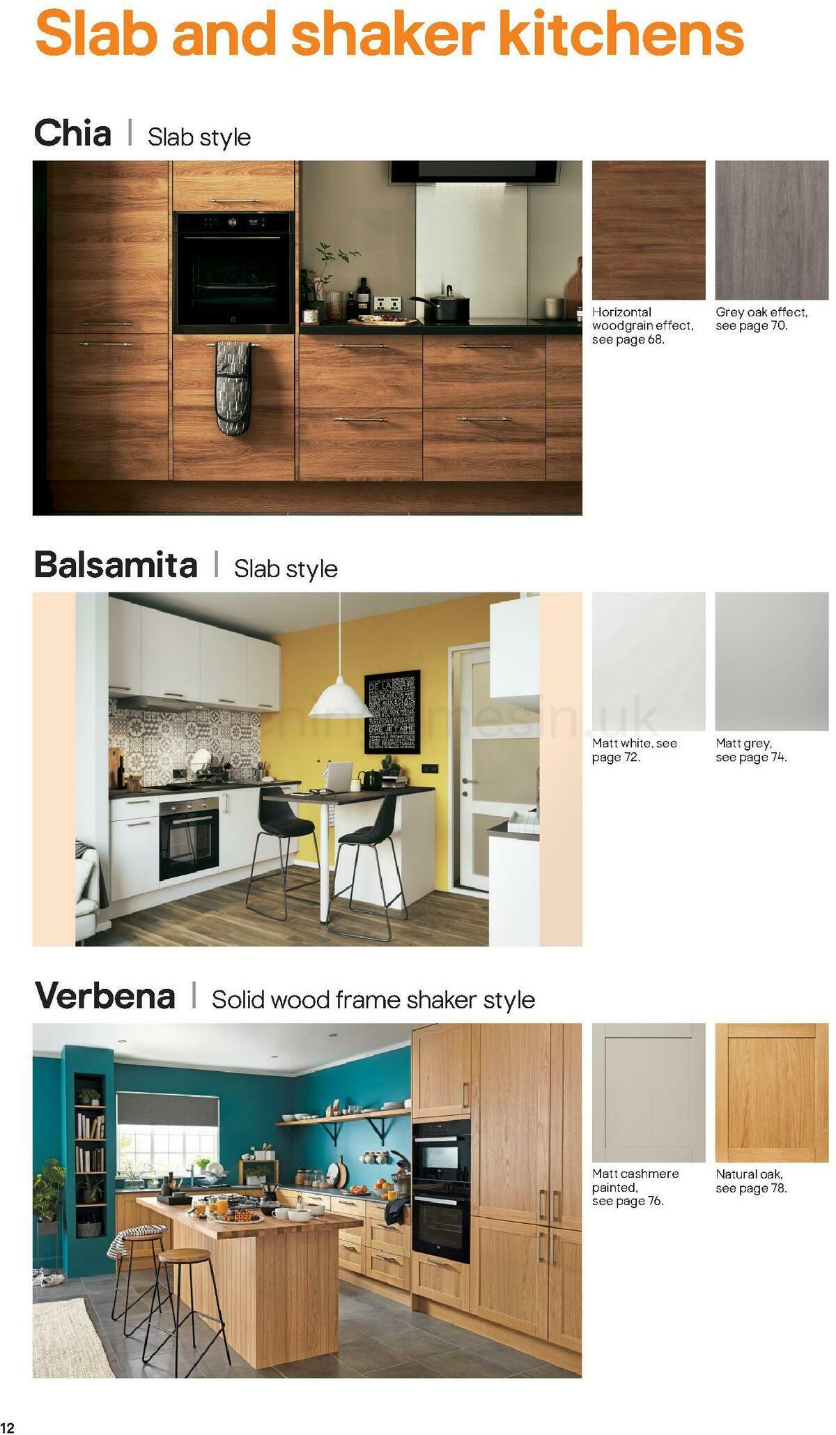 B&Q Kitchens Inspiration Offers from 1 June