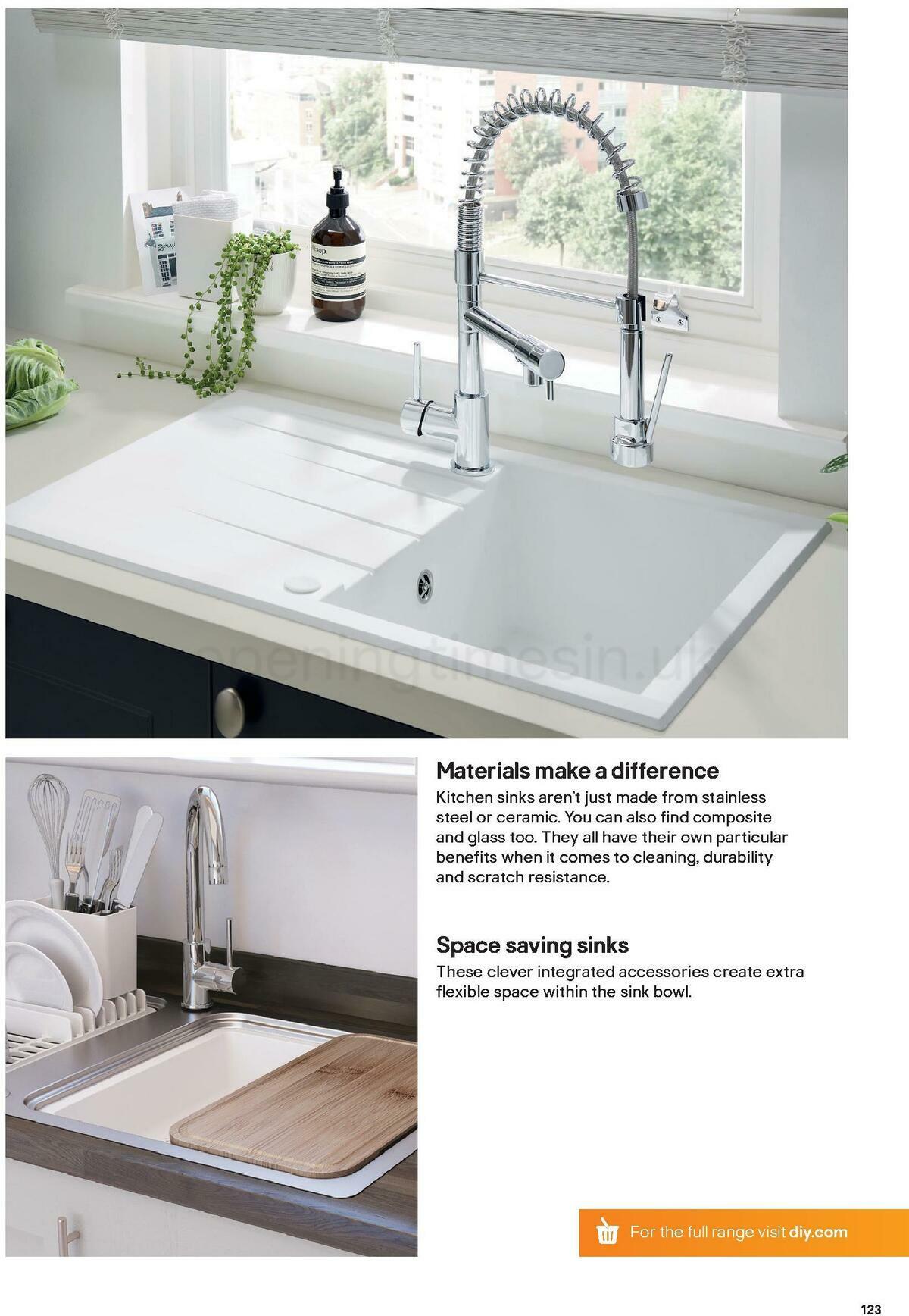 B&Q Kitchens Inspiration Offers from 1 June