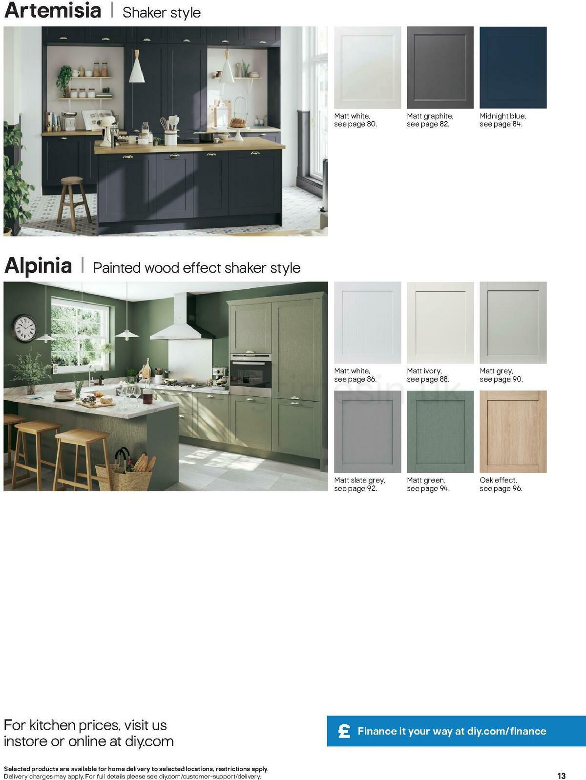 B&Q Kitchens Inspiration Offers from 1 June