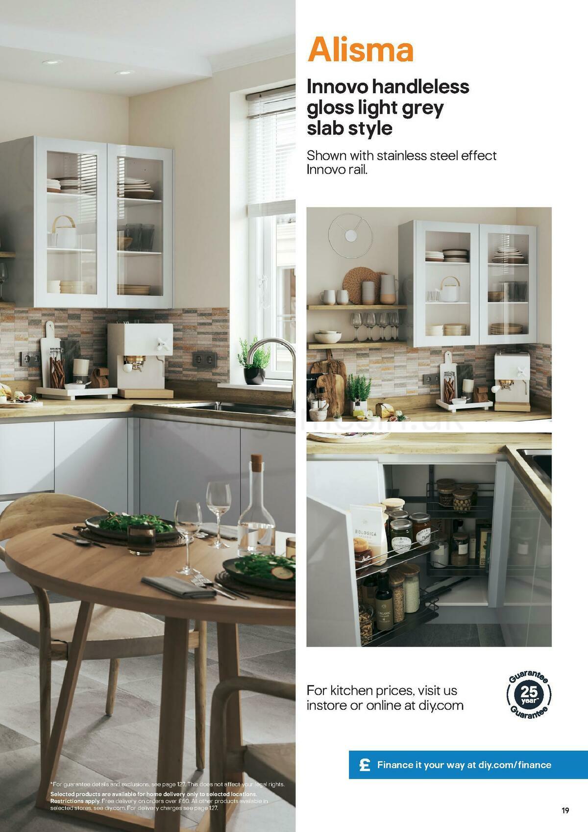 B&Q Kitchens Inspiration Offers from 1 June