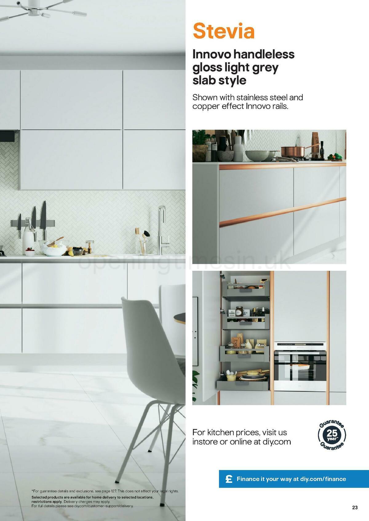 B&Q Kitchens Inspiration Offers from 1 June