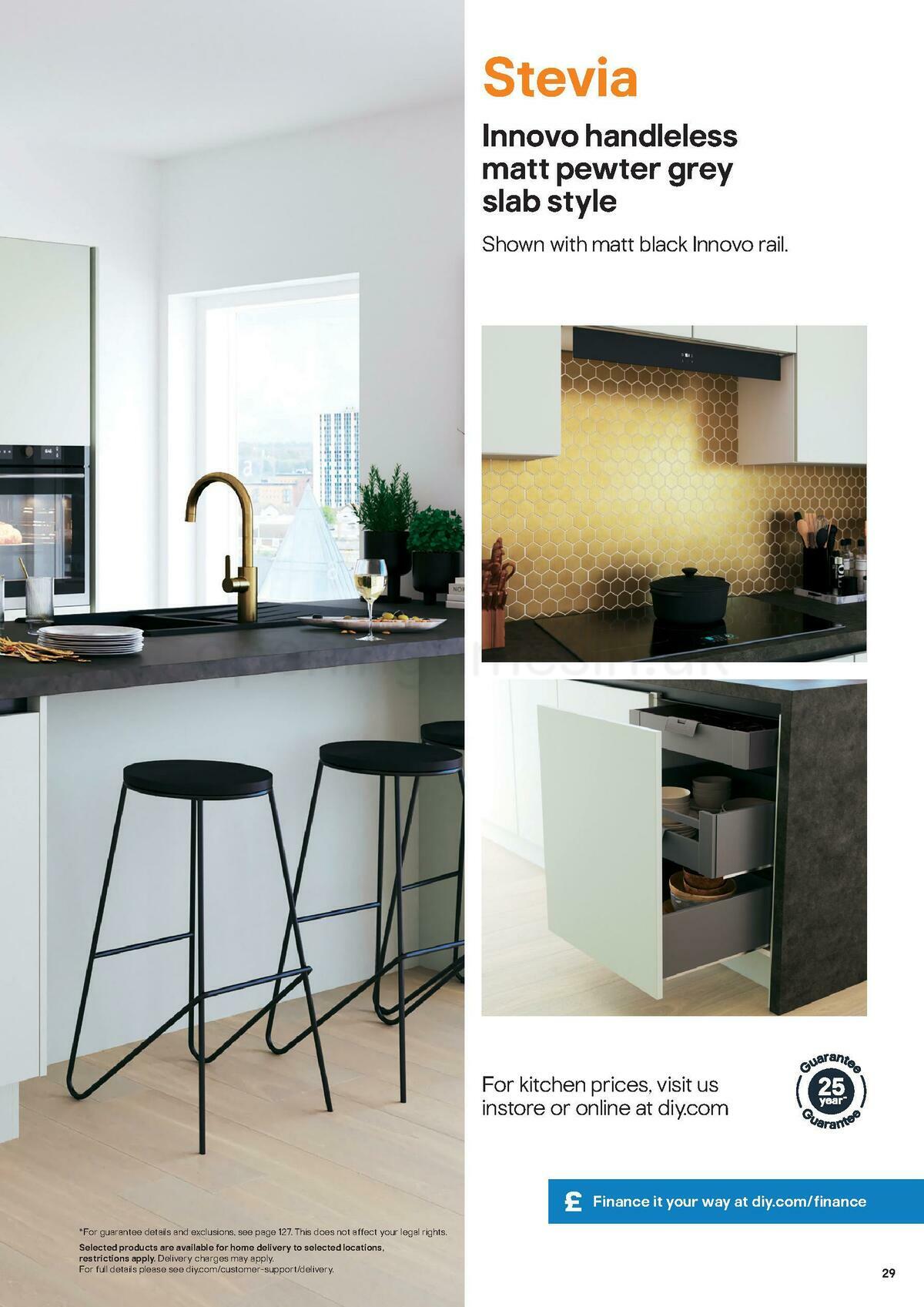 B&Q Kitchens Inspiration Offers from 1 June