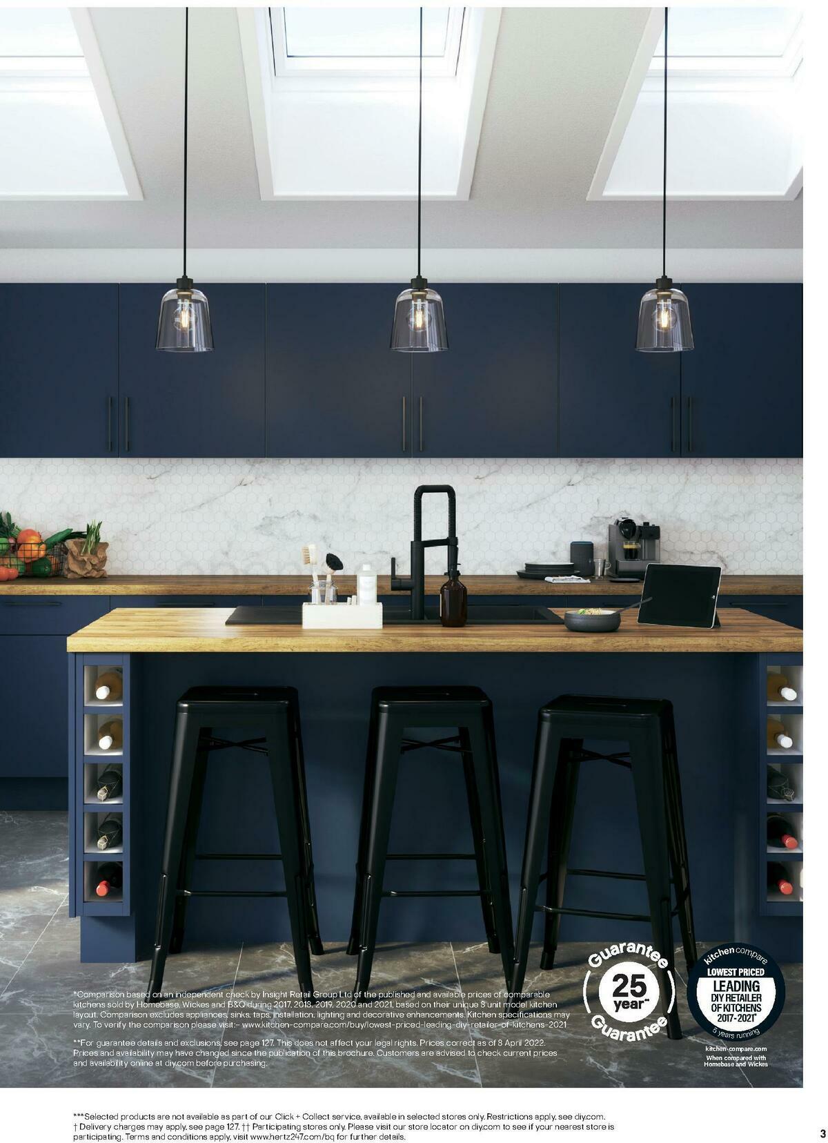 B&Q Kitchens Inspiration Offers from 1 June