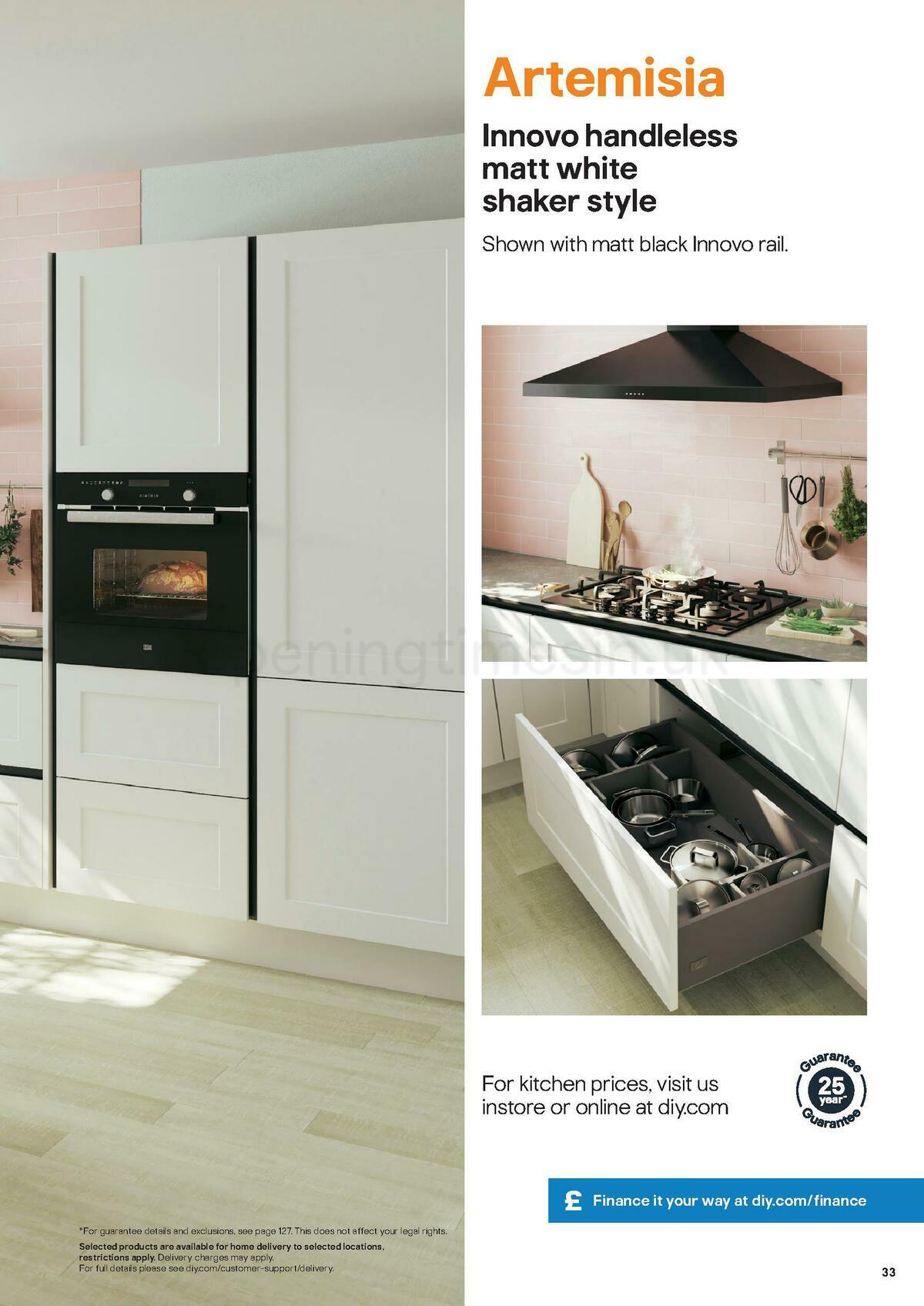 B&Q Kitchens Inspiration Offers from 1 June