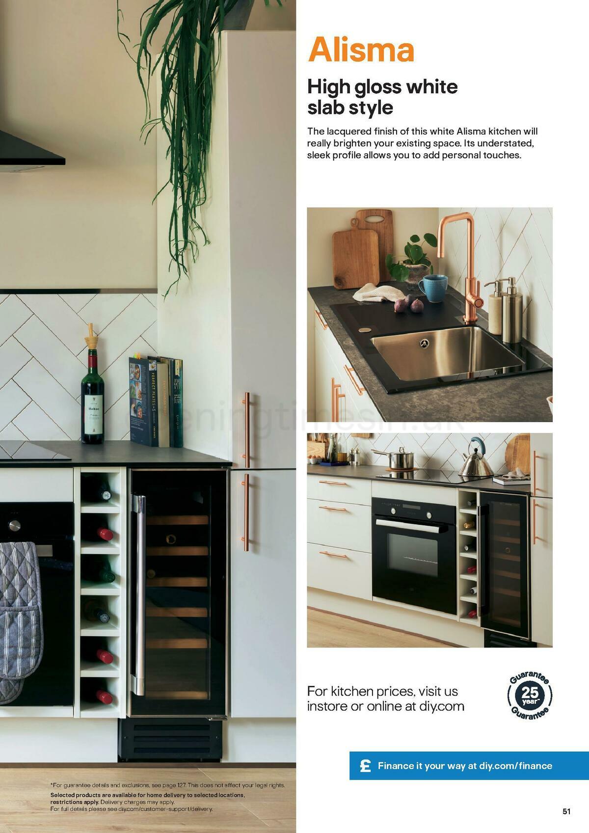 B&Q Kitchens Inspiration Offers from 1 June