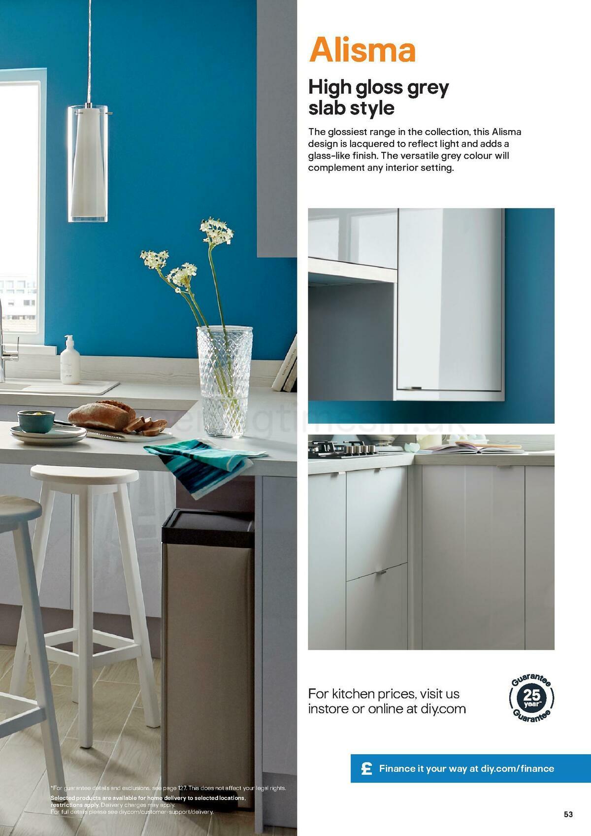 B&Q Kitchens Inspiration Offers from 1 June