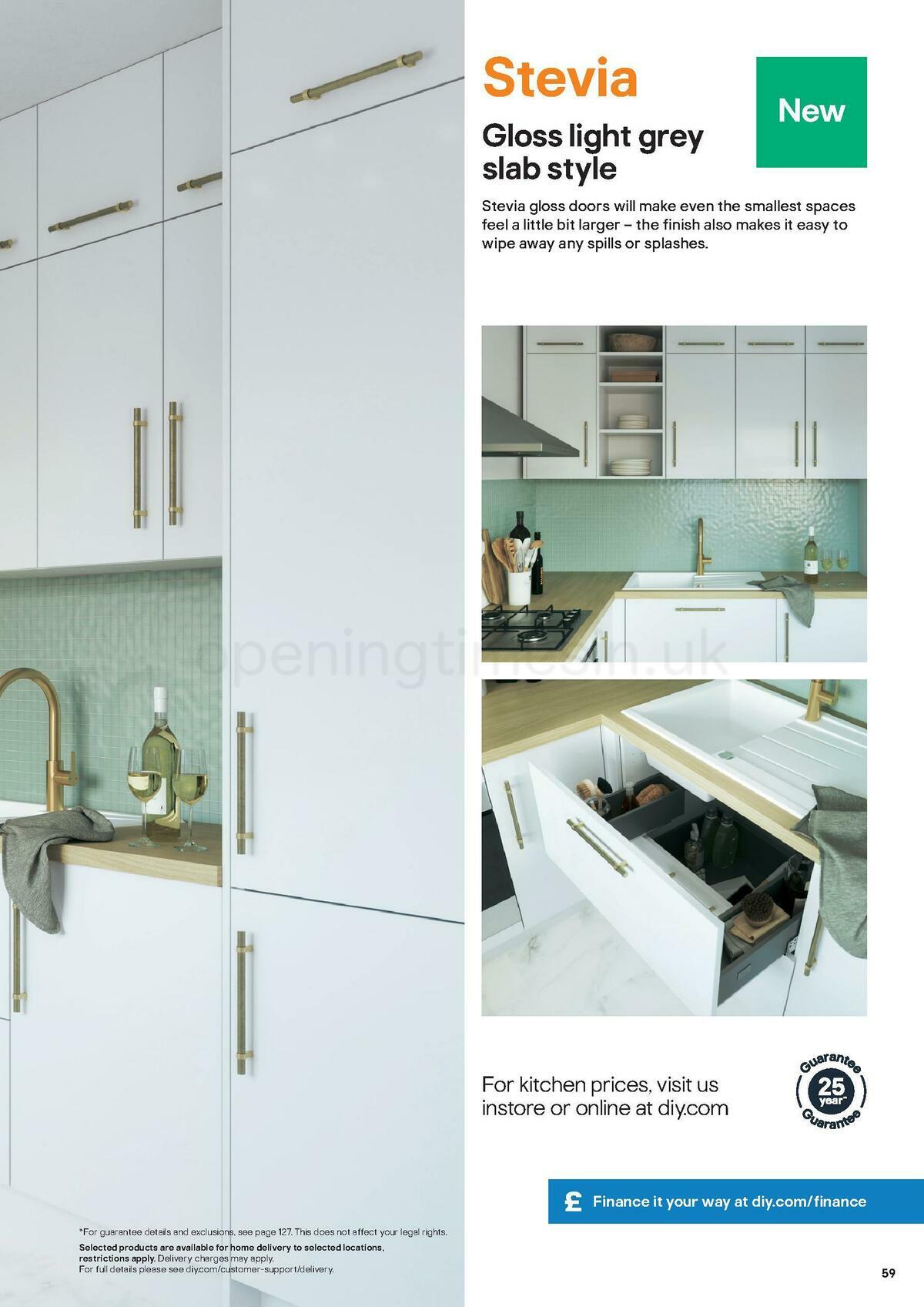 B&Q Kitchens Inspiration Offers from 1 June