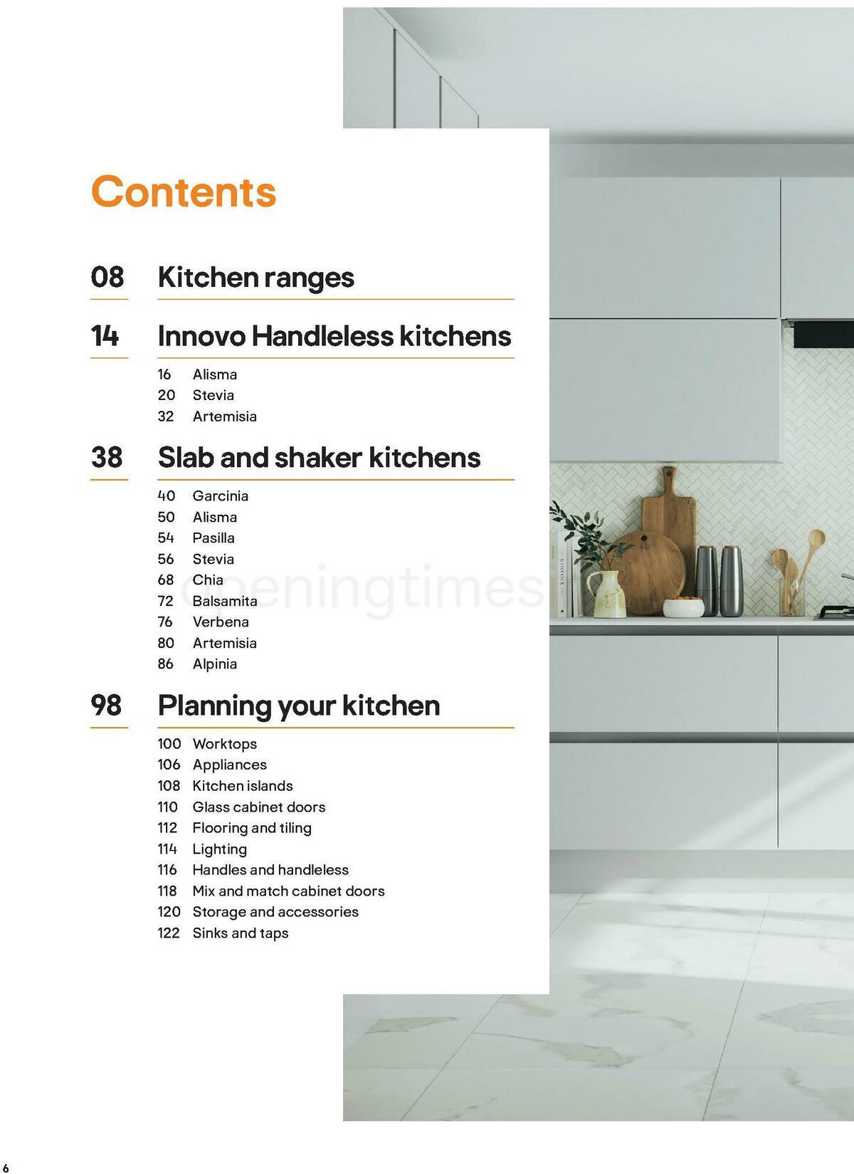 B&Q Kitchens Inspiration Offers from 1 June