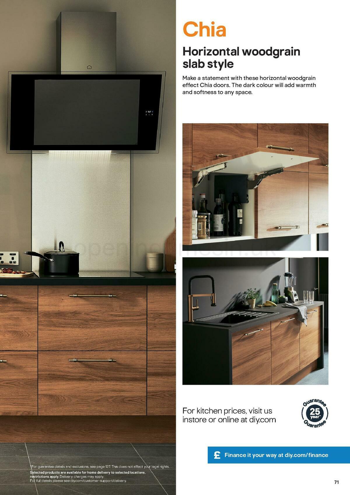 B&Q Kitchens Inspiration Offers from 1 June