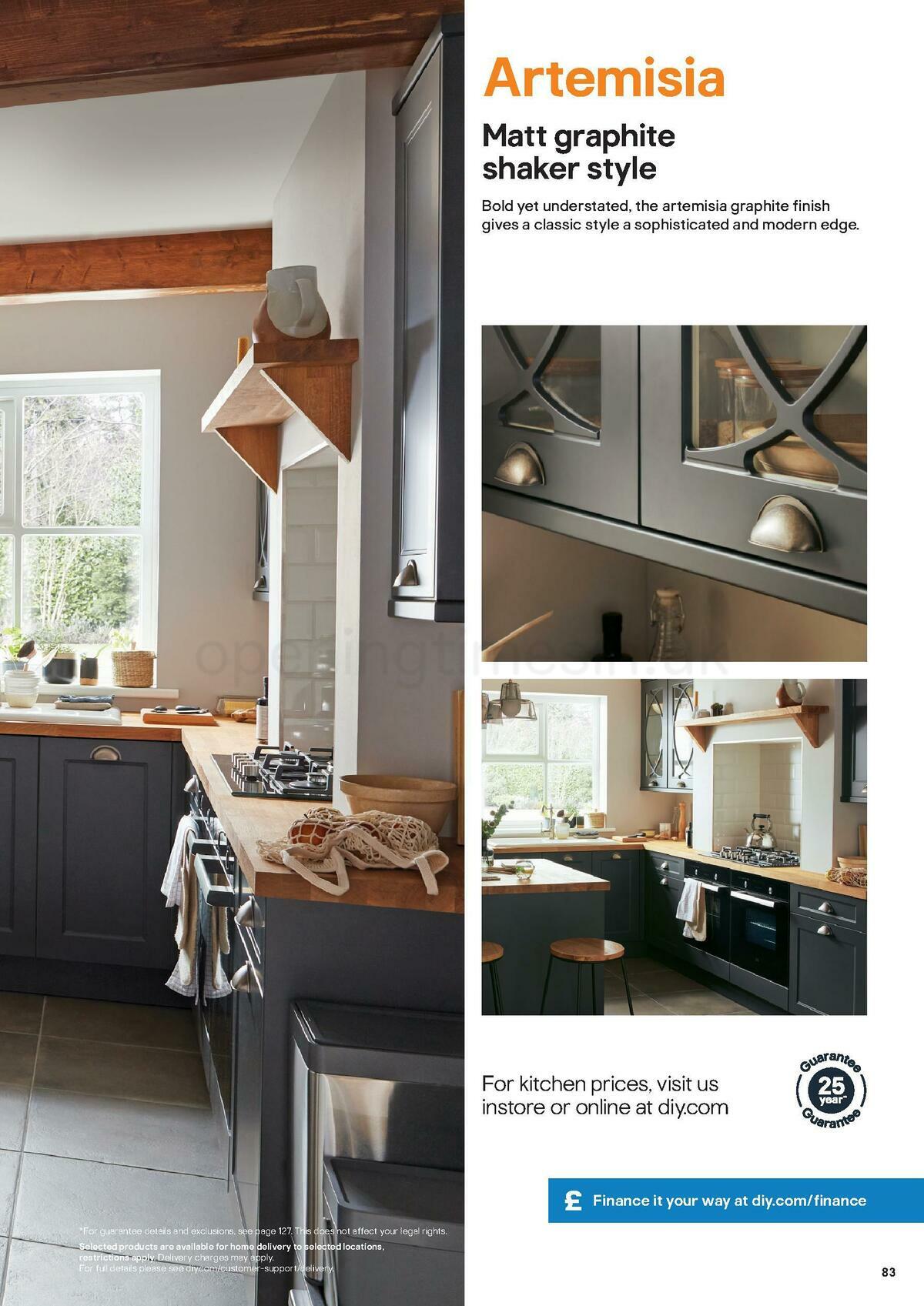B&Q Kitchens Inspiration Offers from 1 June