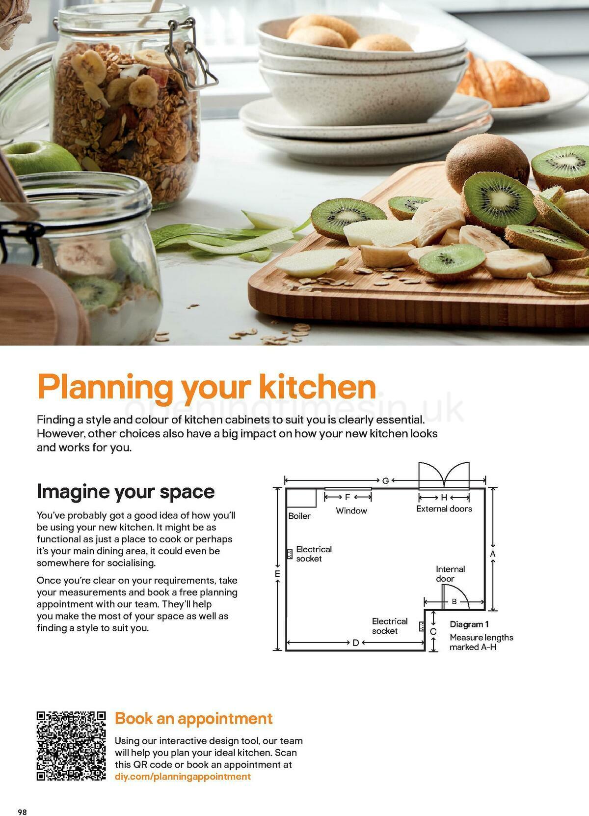 B&Q Kitchens Inspiration Offers from 1 June