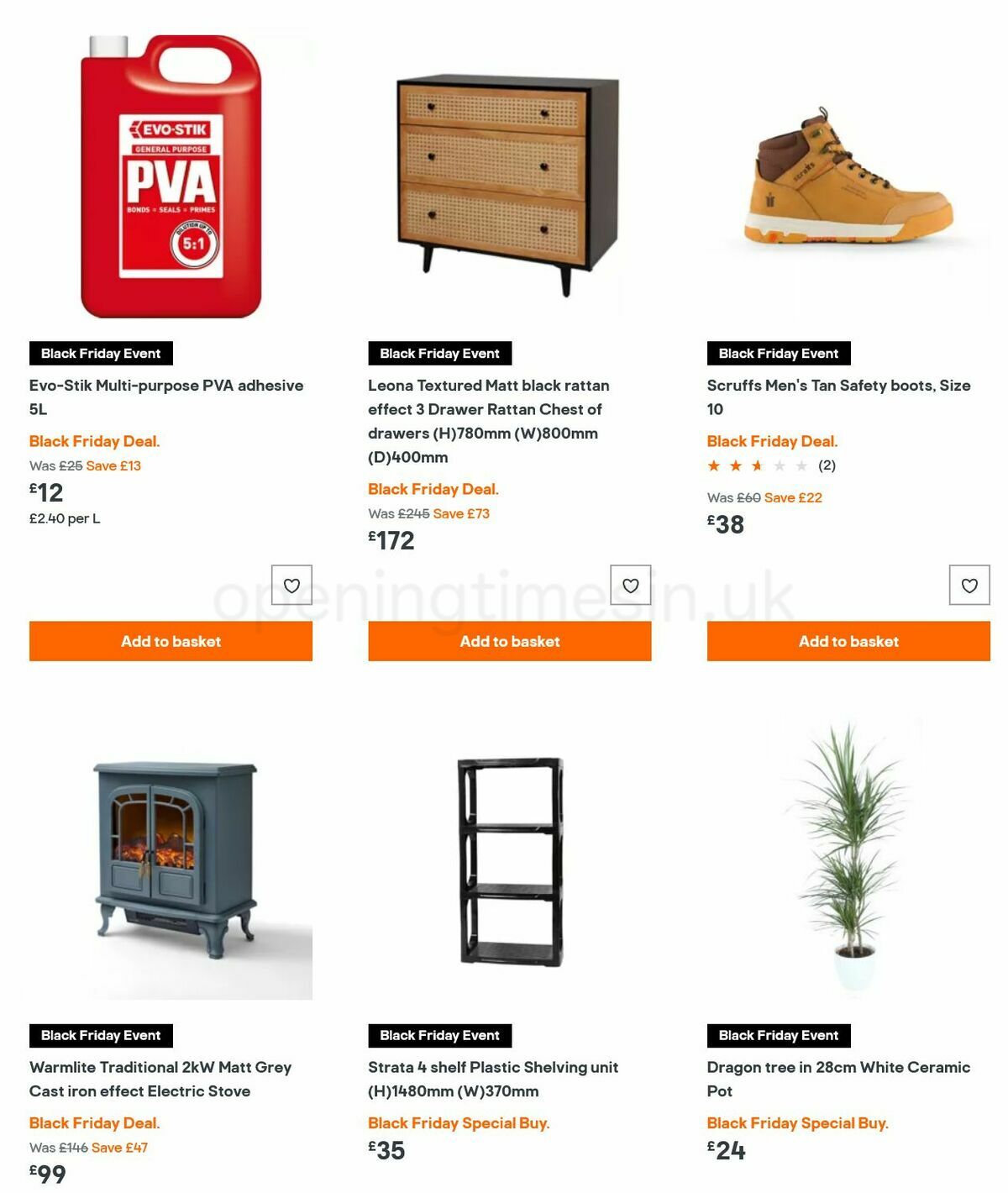 B&Q Offers from 14 November