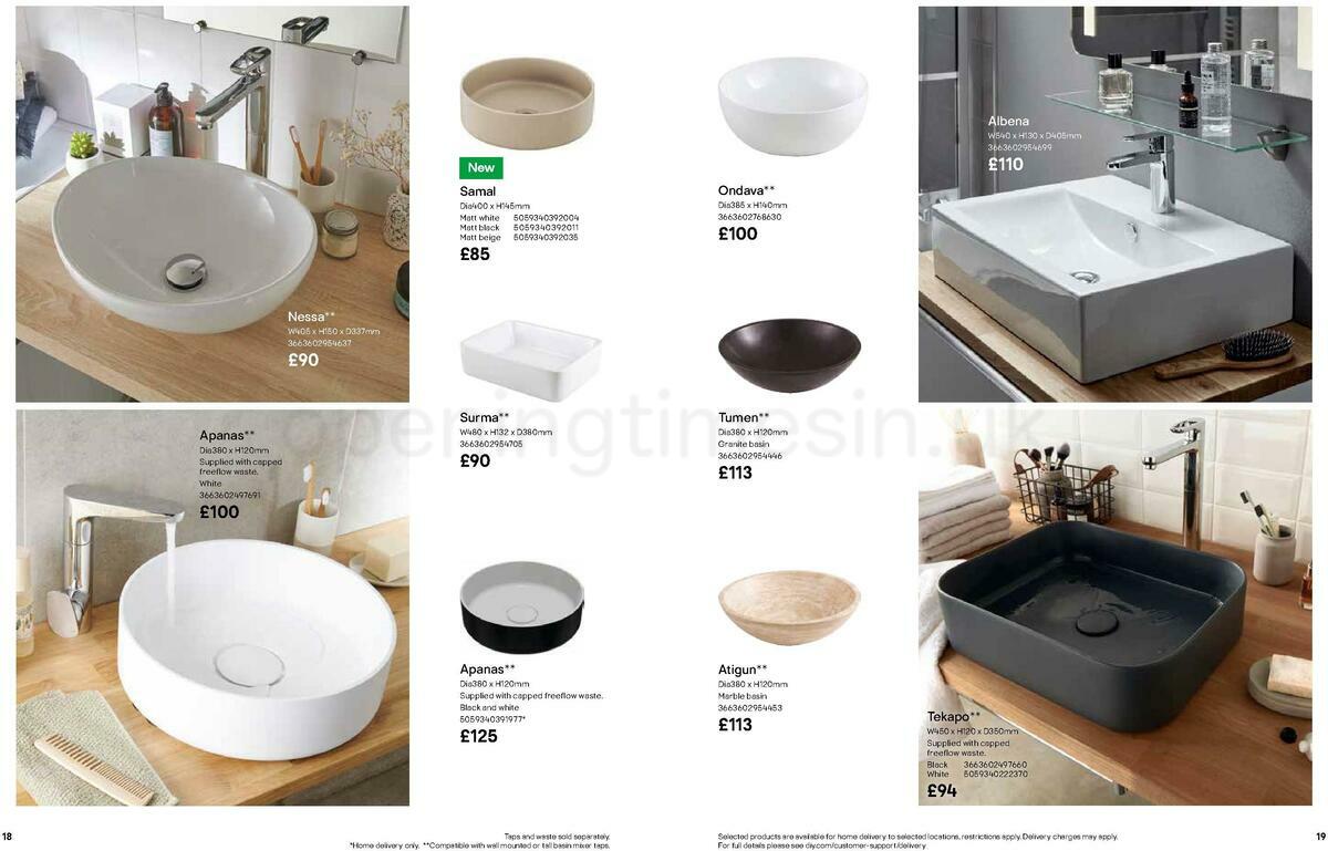 B&Q Bathrooms Offers from 15 February