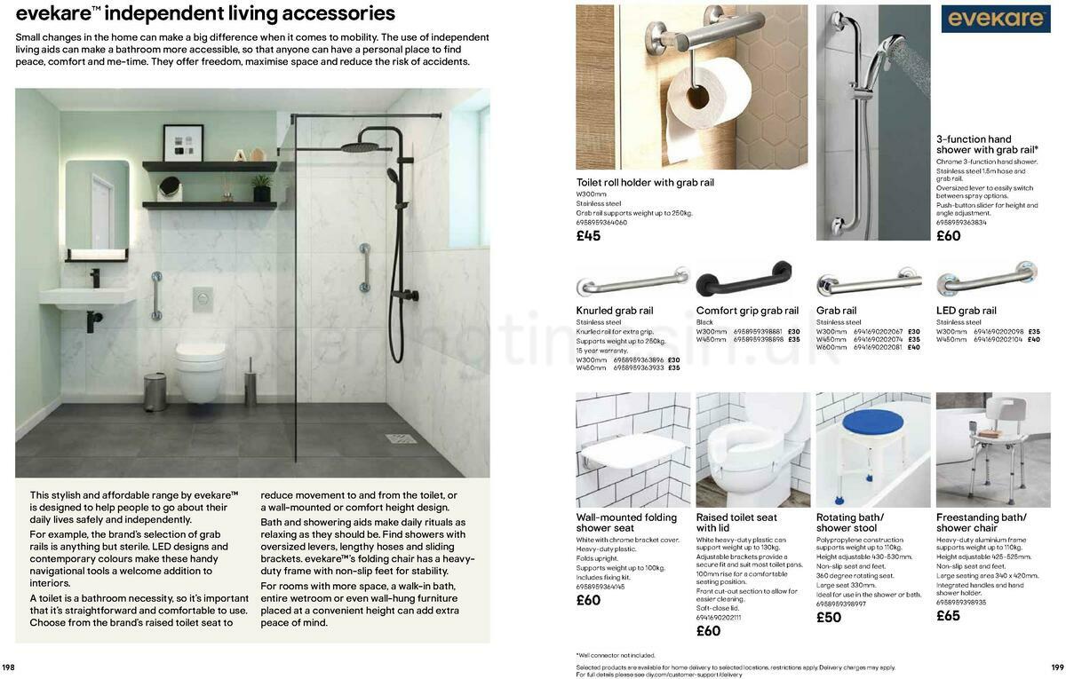 B&Q Bathrooms Offers from 15 February