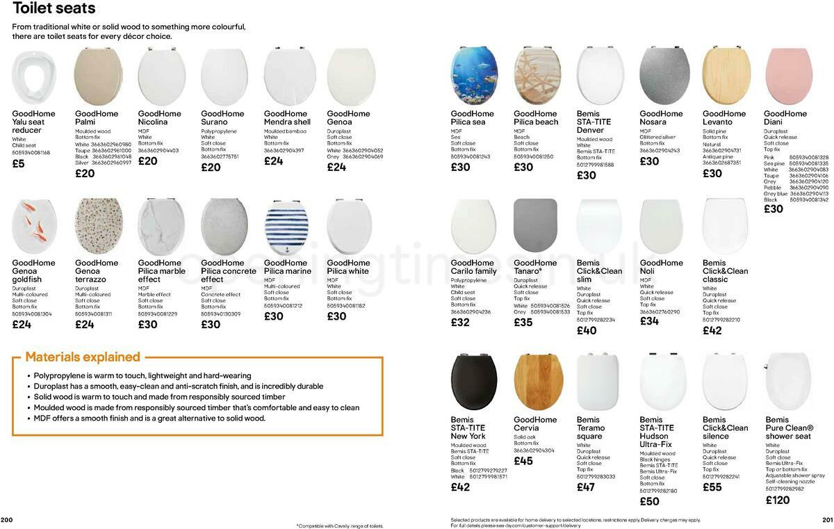 B&Q Bathrooms Offers from 15 February