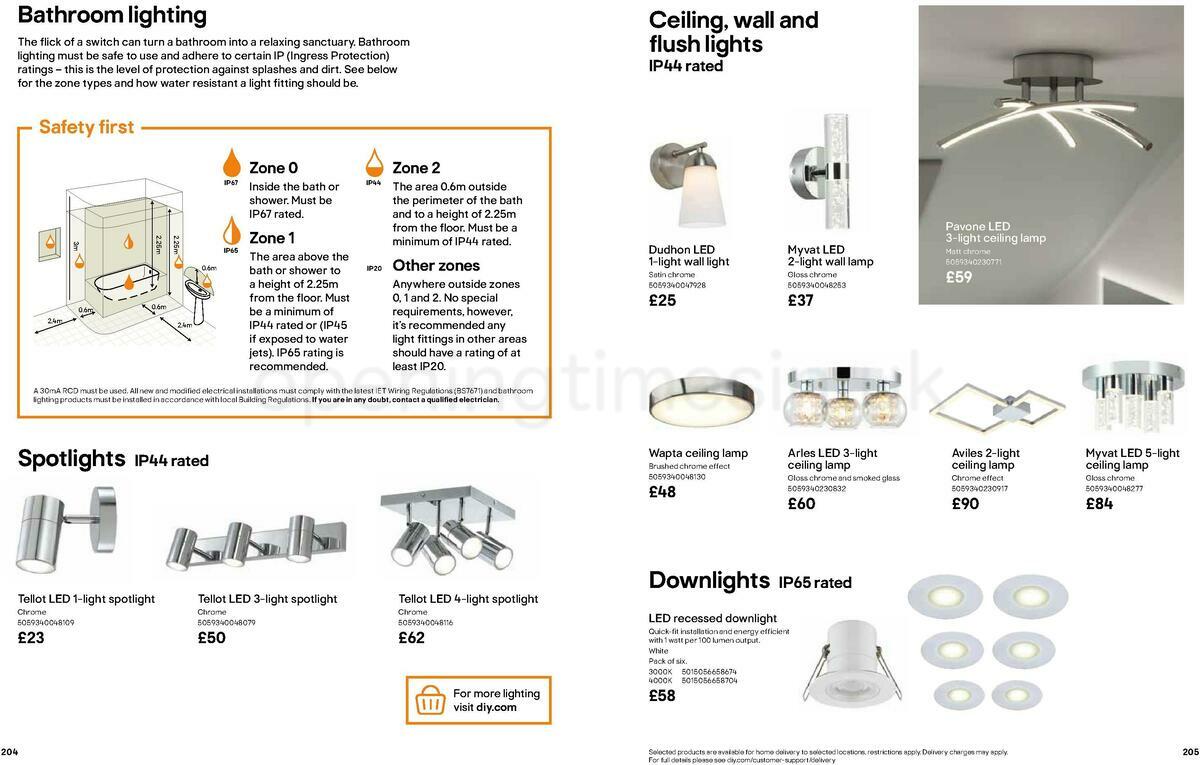 B&Q Bathrooms Offers from 15 February
