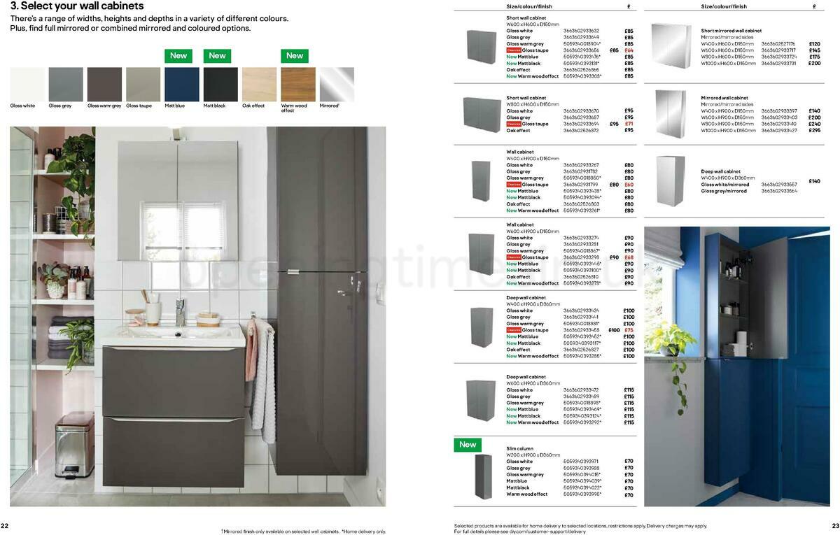 B&Q Bathrooms Offers from 15 February