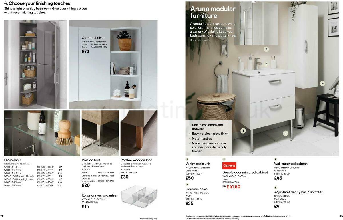 B&Q Bathrooms Offers from 15 February