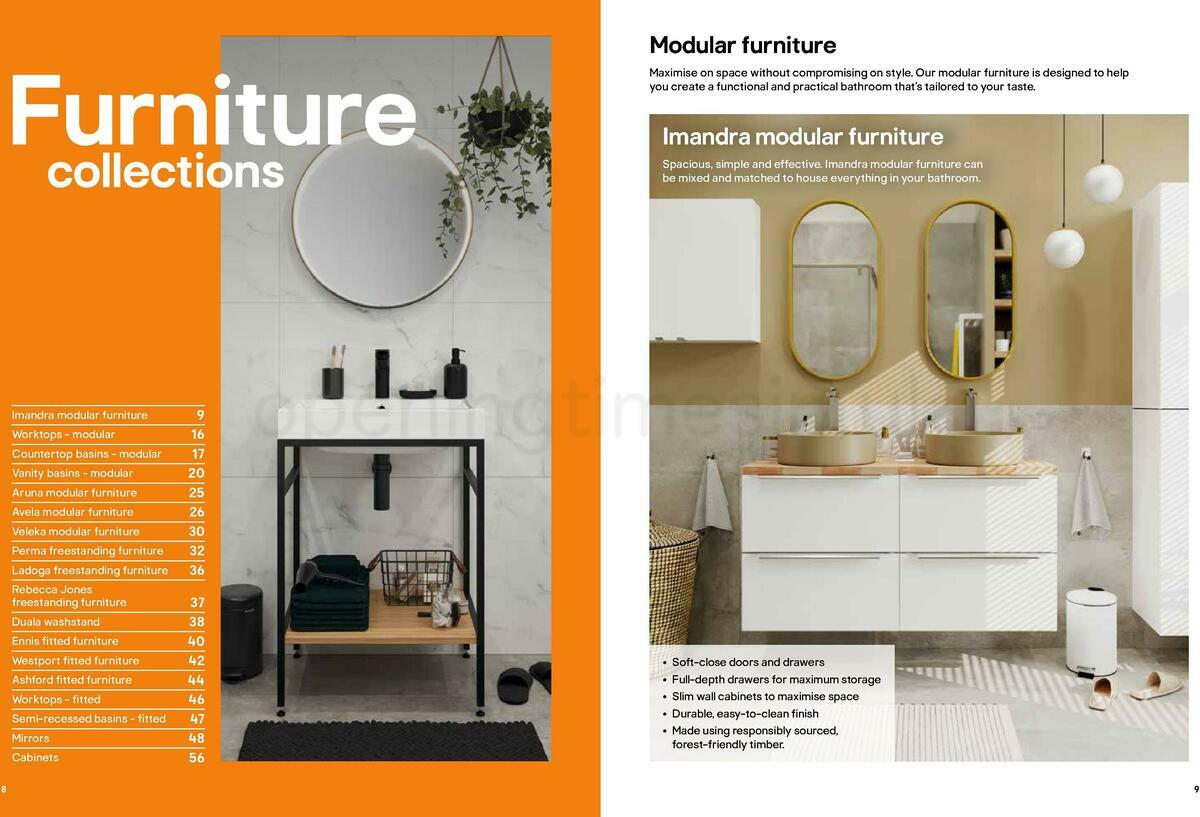 B&Q Bathrooms Offers from 15 February