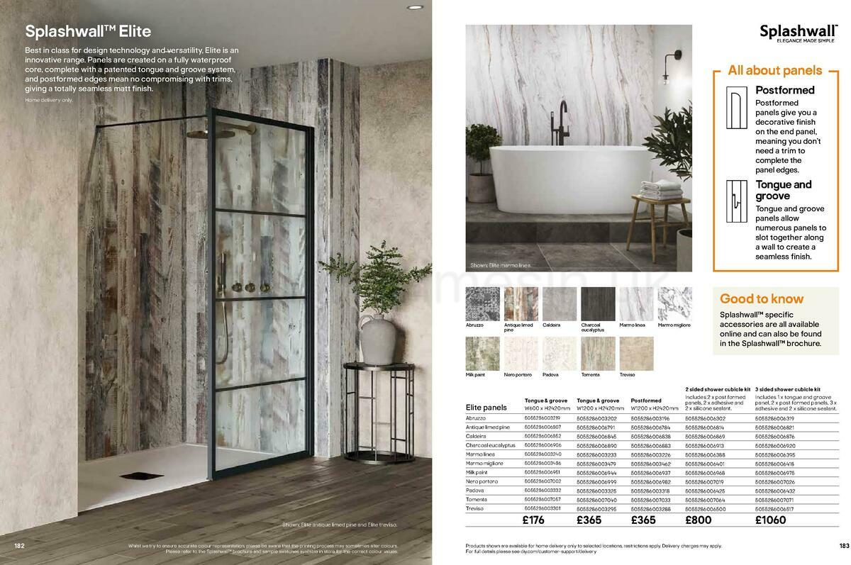 B&Q Bathrooms Offers from 15 February