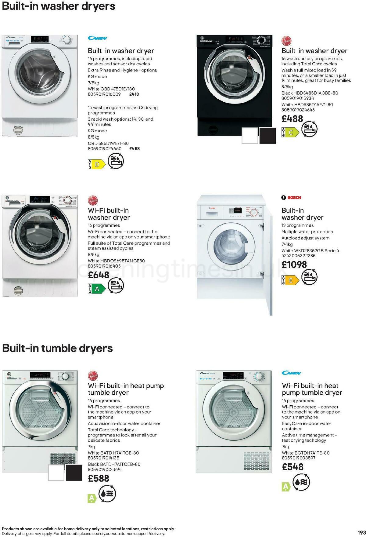 B&Q Kitchens Product & Cabinetry Guide Offers from 15 February