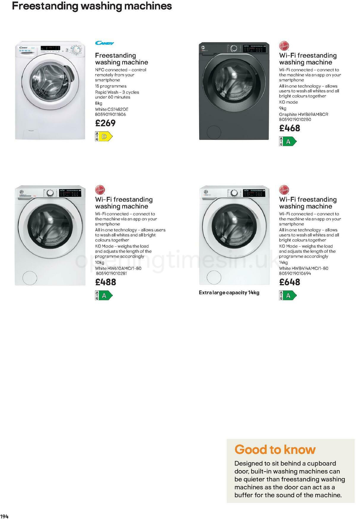 B&Q Kitchens Product & Cabinetry Guide Offers from 15 February