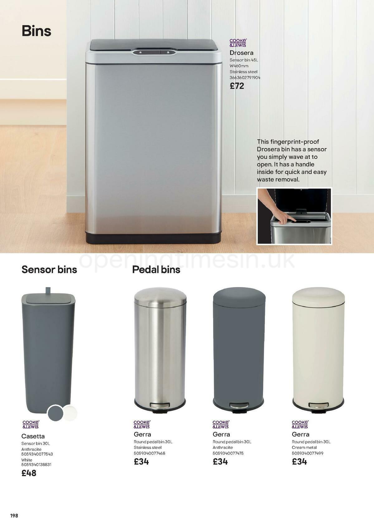 B&Q Kitchens Product & Cabinetry Guide Offers from 15 February