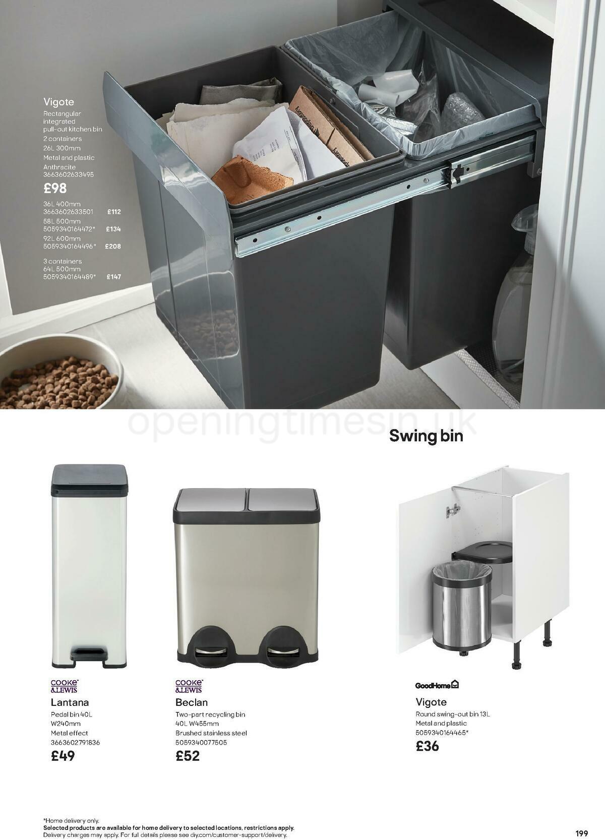 B&Q Kitchens Product & Cabinetry Guide Offers from 15 February