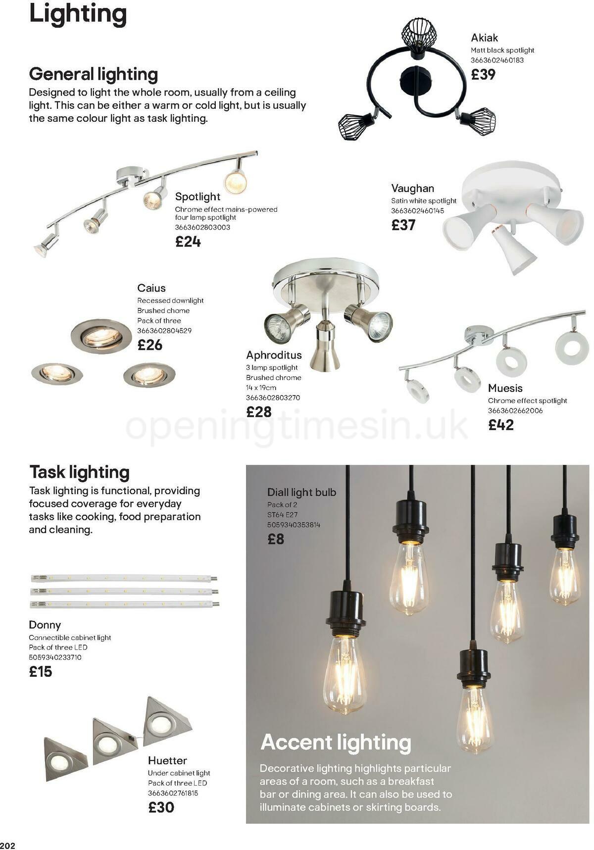 B&Q Kitchens Product & Cabinetry Guide Offers from 15 February