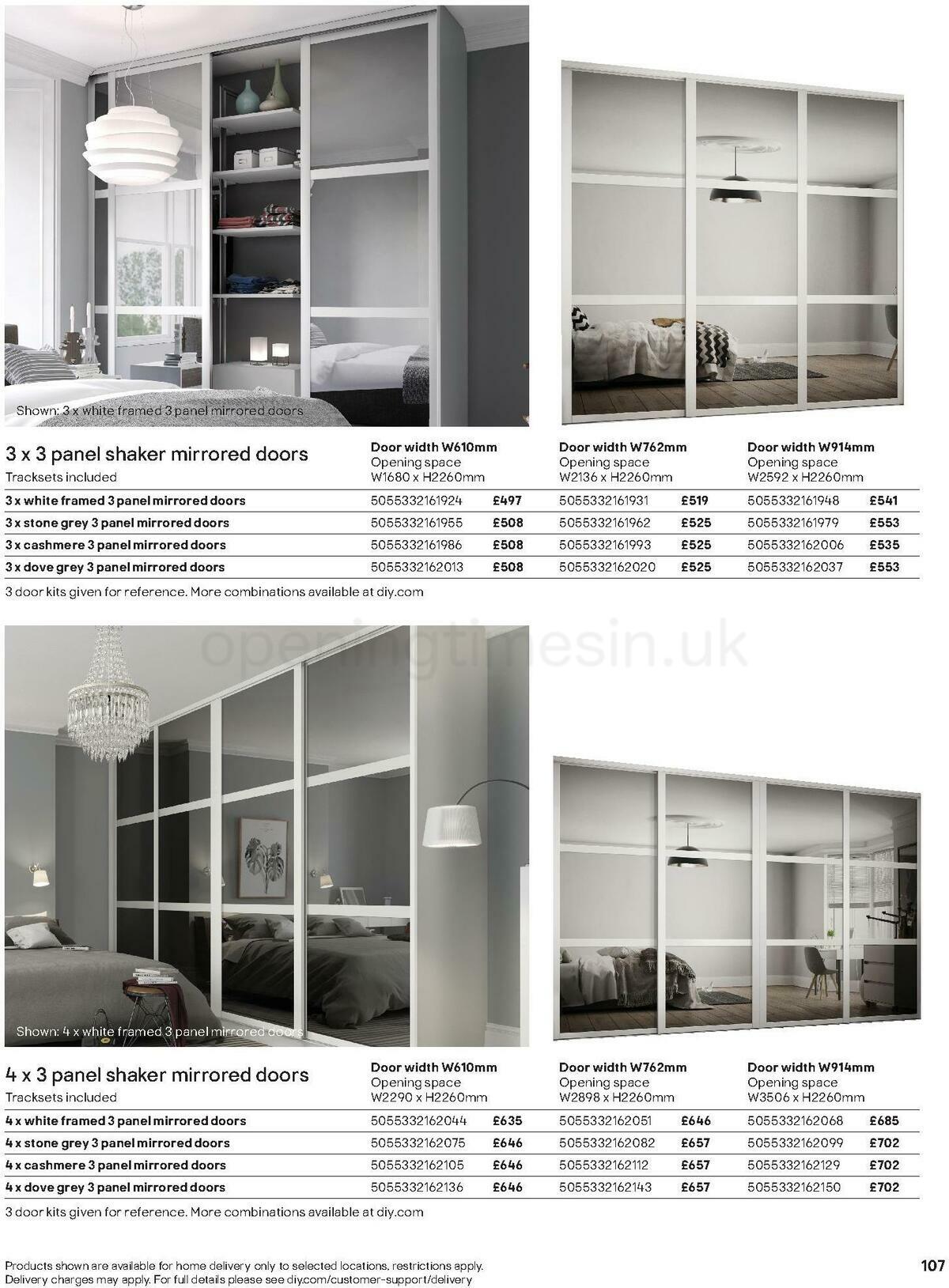 B&Q Indoor Furniture Offers from 1 March