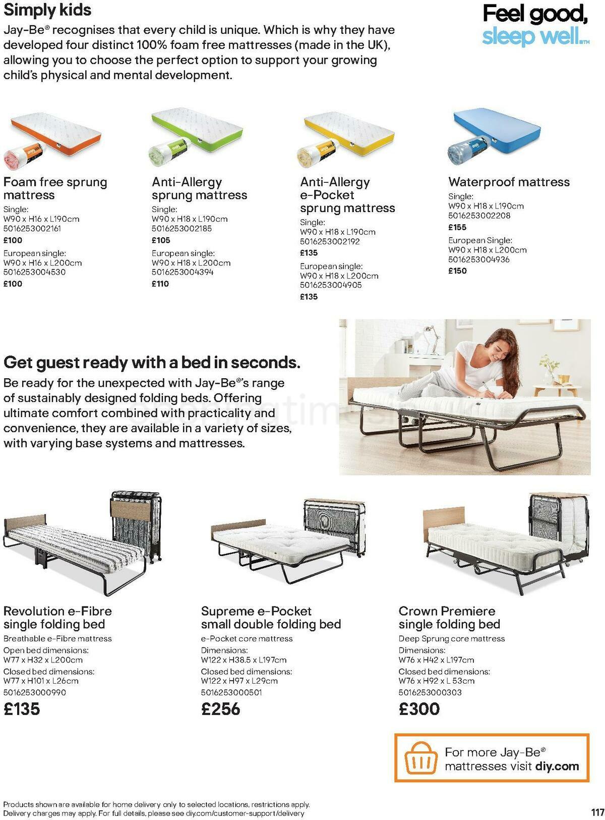 B&Q Indoor Furniture Offers from 1 March