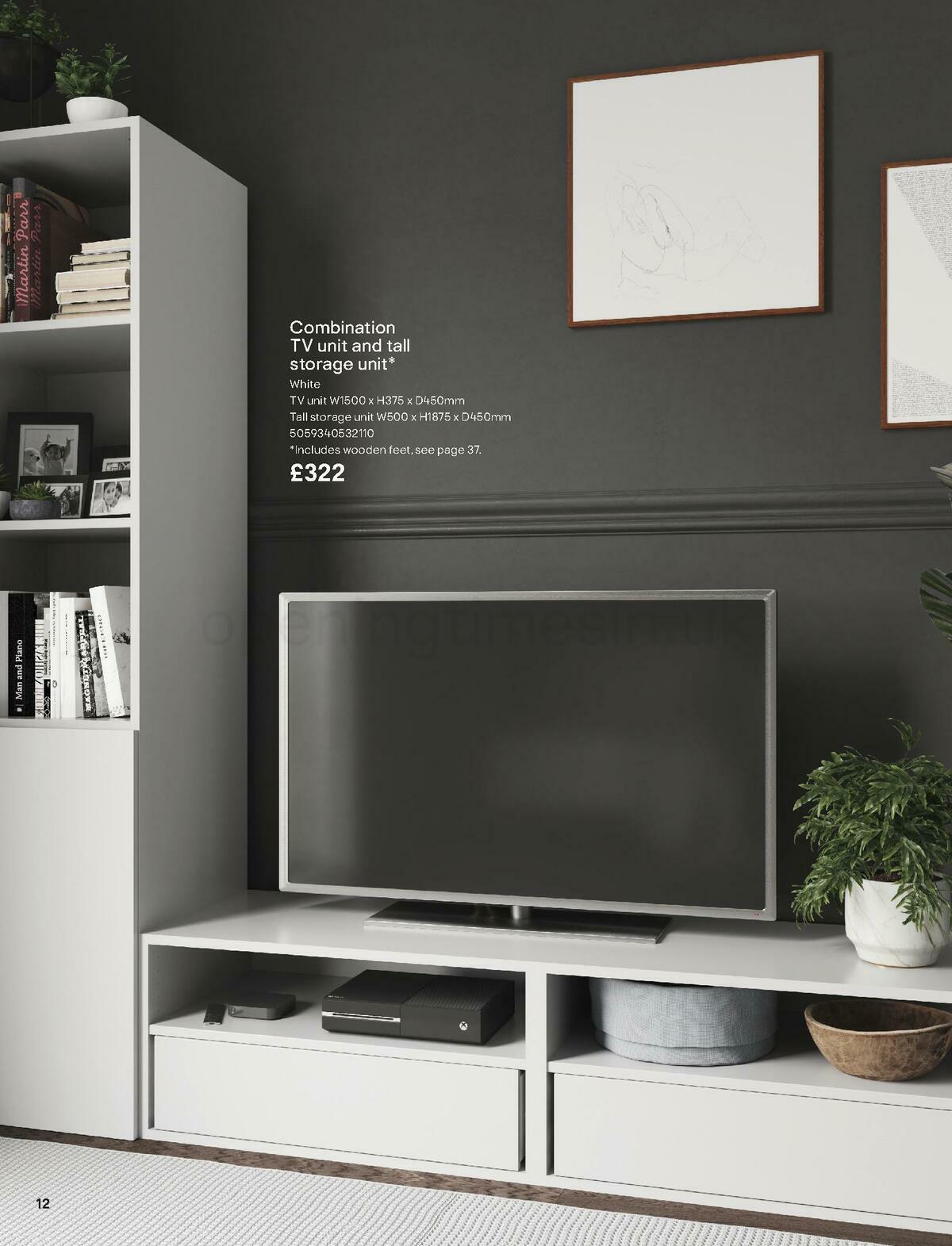 B&Q Indoor Furniture Offers from 1 March