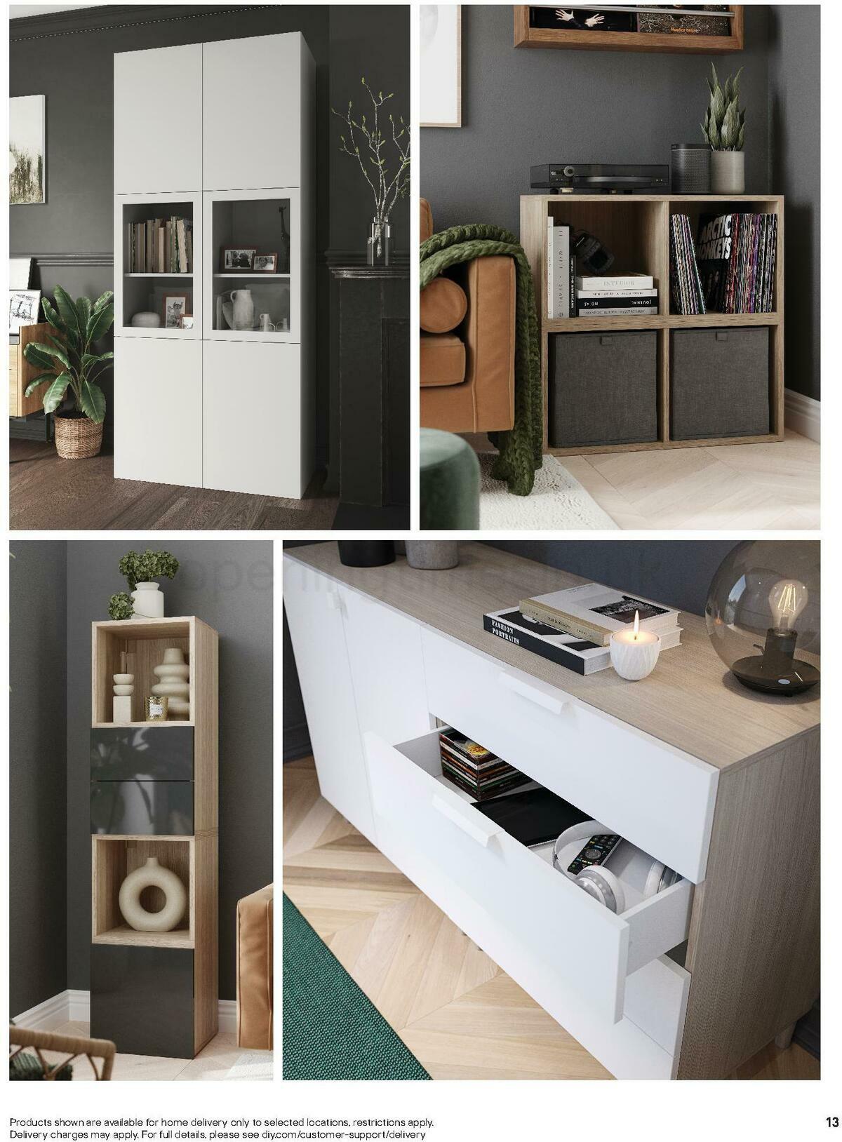 B&Q Indoor Furniture Offers from 1 March