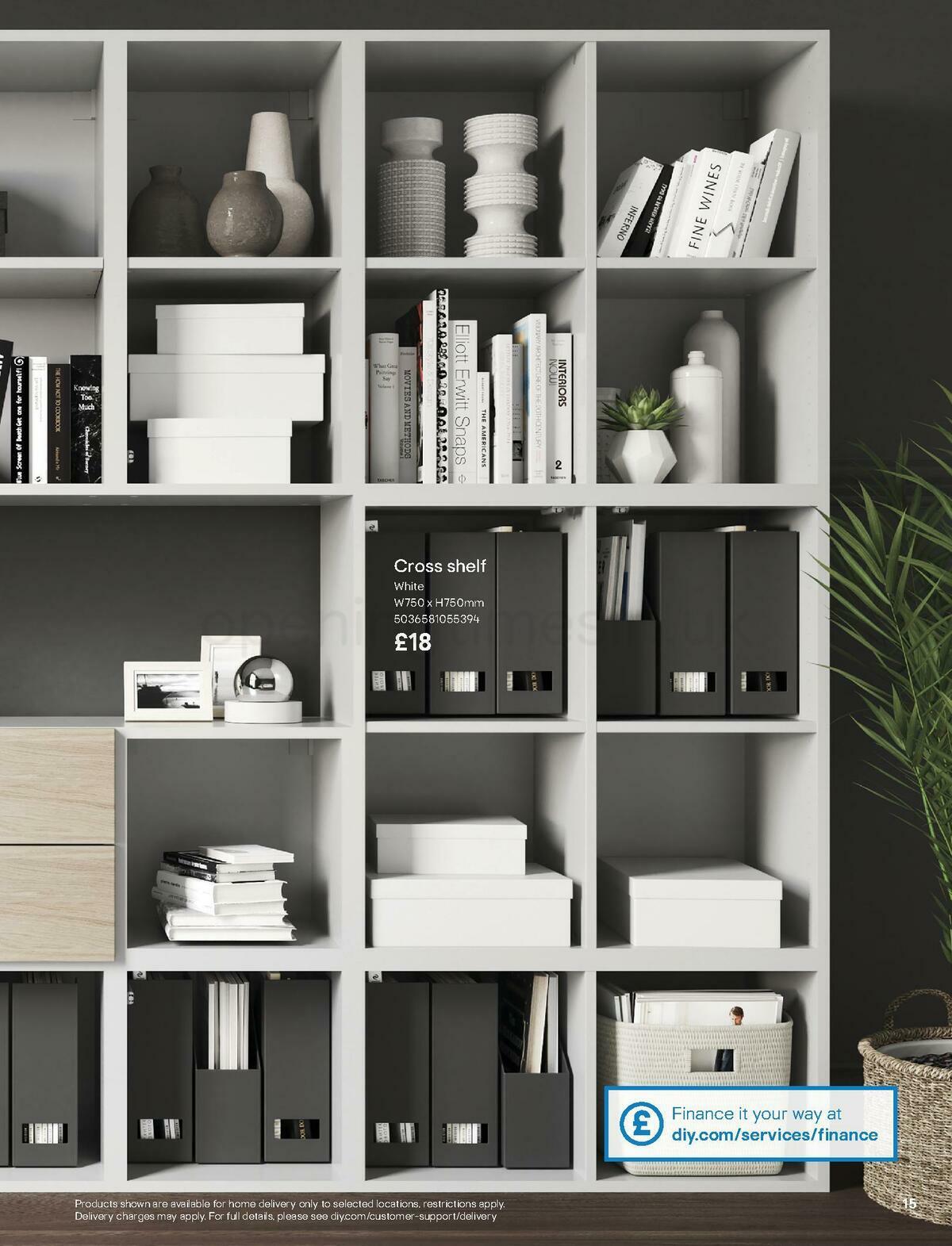 B&Q Indoor Furniture Offers from 1 March