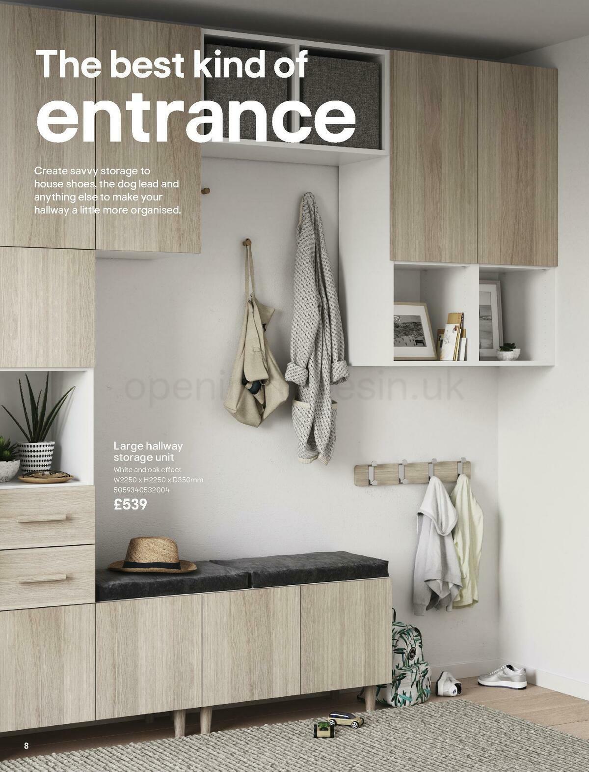 B&Q Indoor Furniture Offers from 1 March