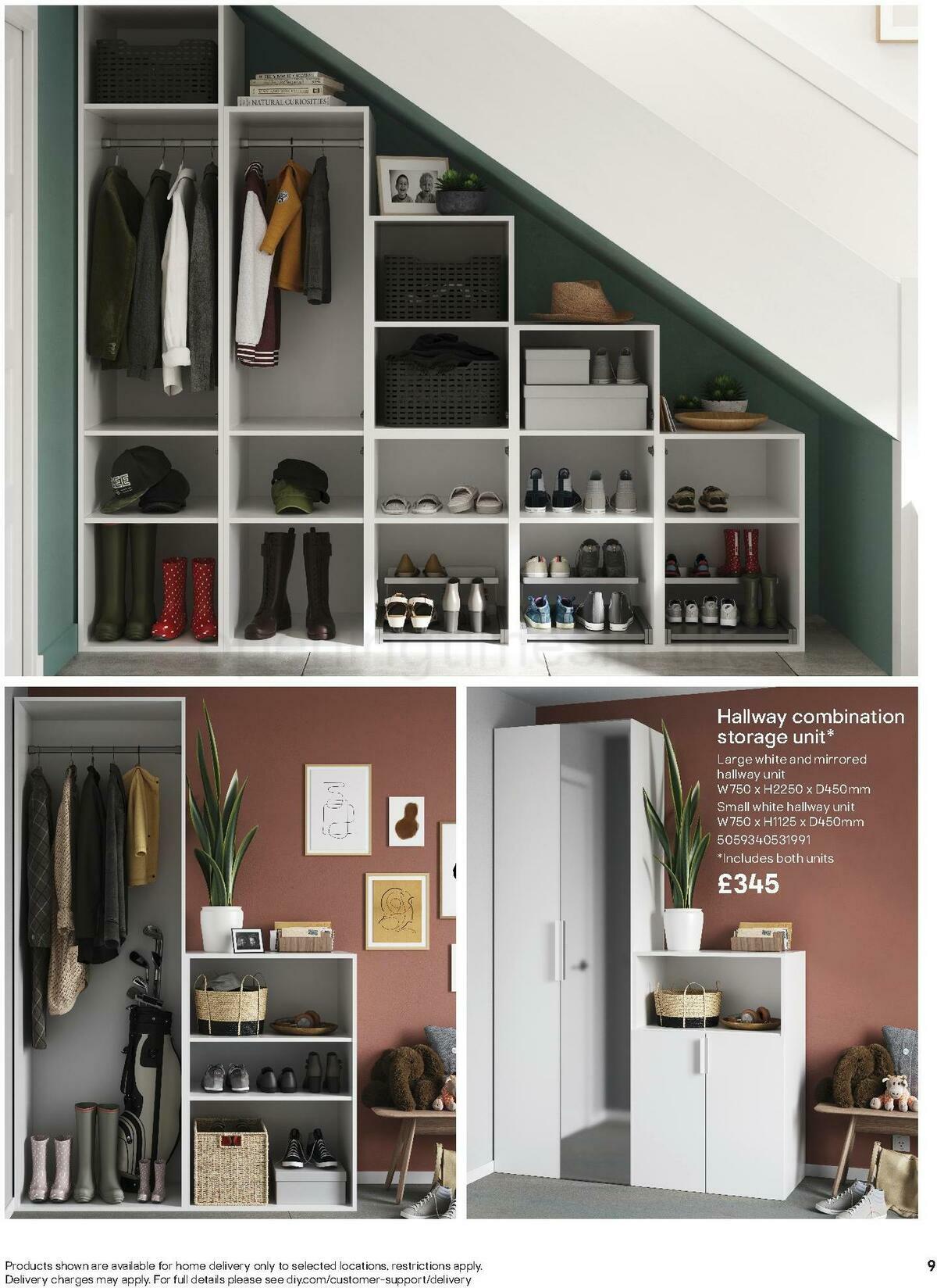 B&Q Indoor Furniture Offers from 1 March